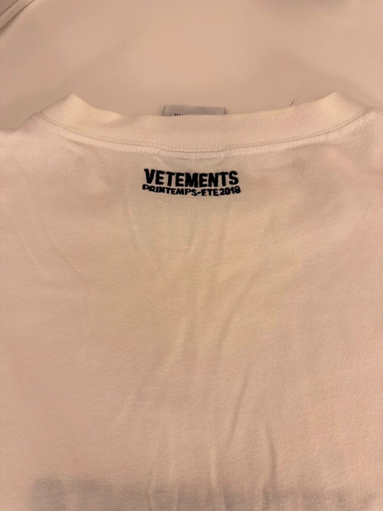 Vetements Vetements White Short-sleeved Shirt Size US XS / EU 42 / 0 - 3 Thumbnail