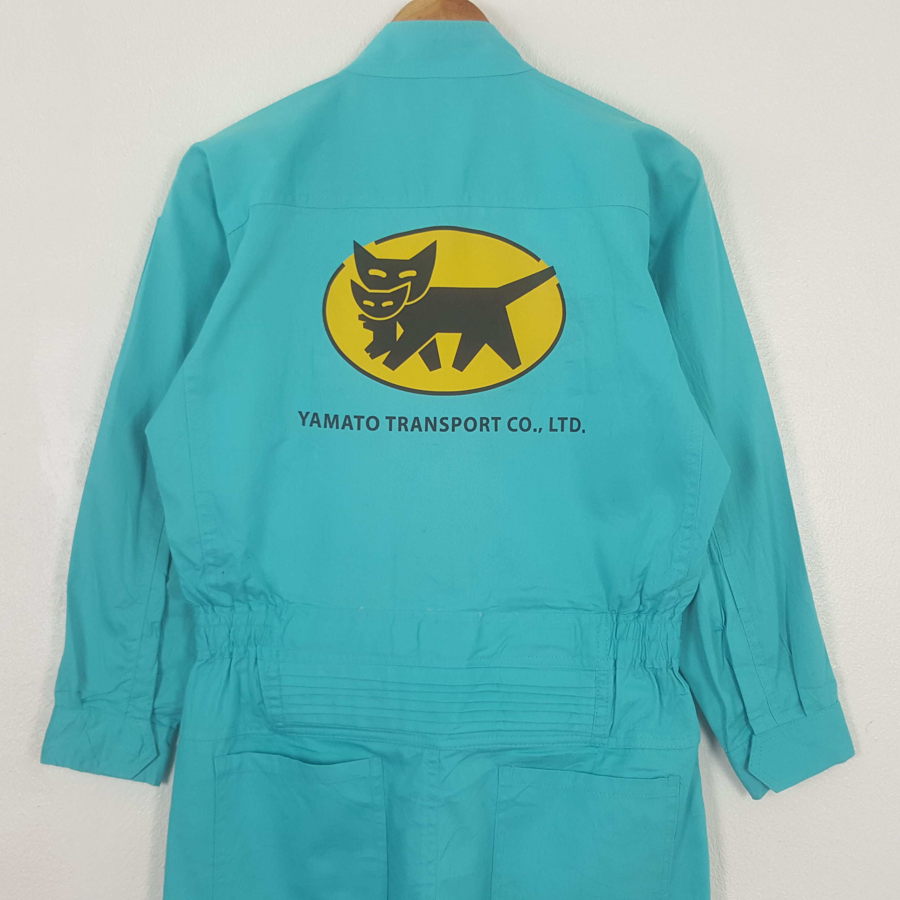 Japanese Brand Vintage Yamato Transport Japan Custom Coverall Jacket C320N Size US M / EU 48-50 / 2 - 2 Thumbnail