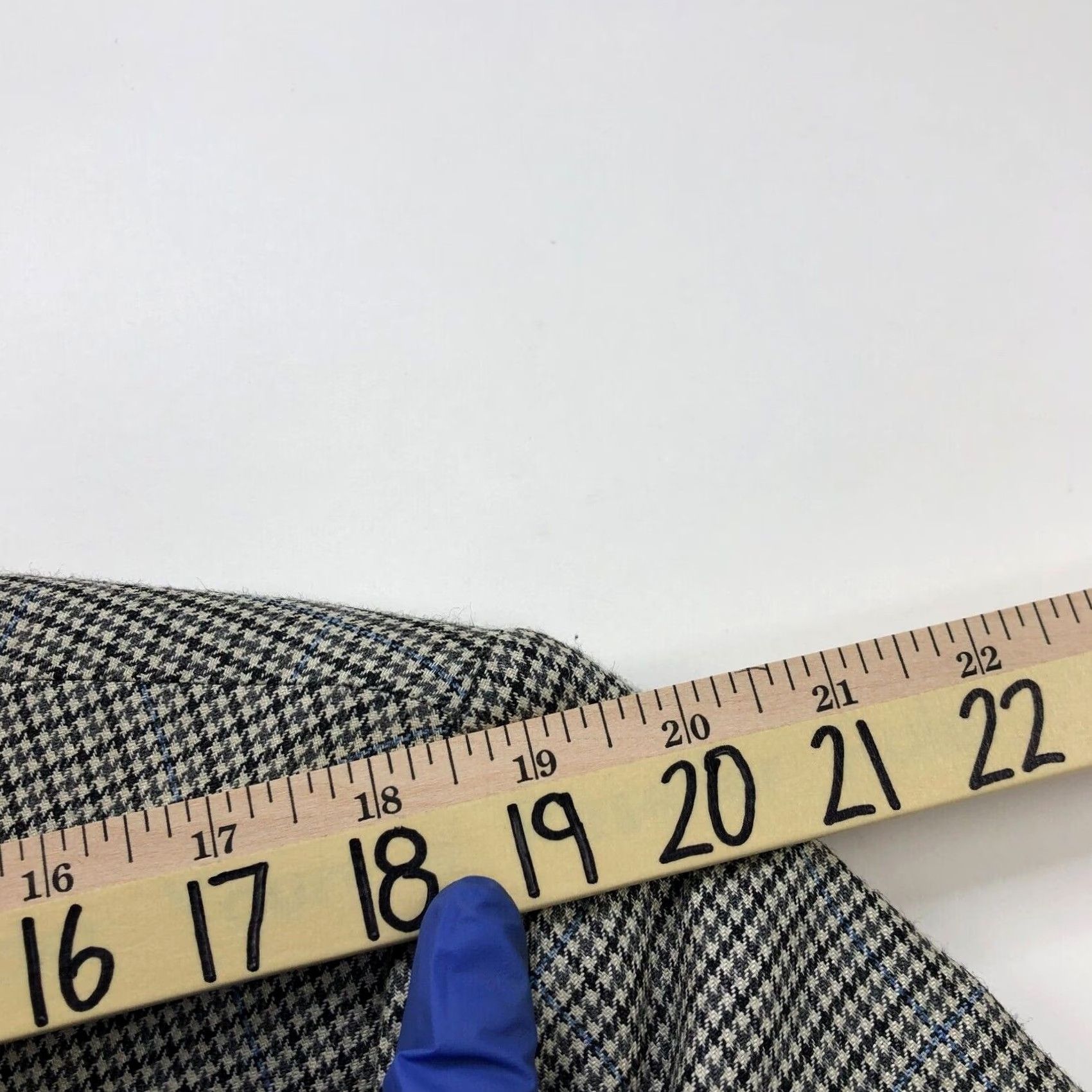 Brooks Brothers Brooks Brothers 346 Silk Wool 44L Houndstooth Gray Sport Coat Jacket Size US S / EU 44-46 / 1 - 7 Thumbnail