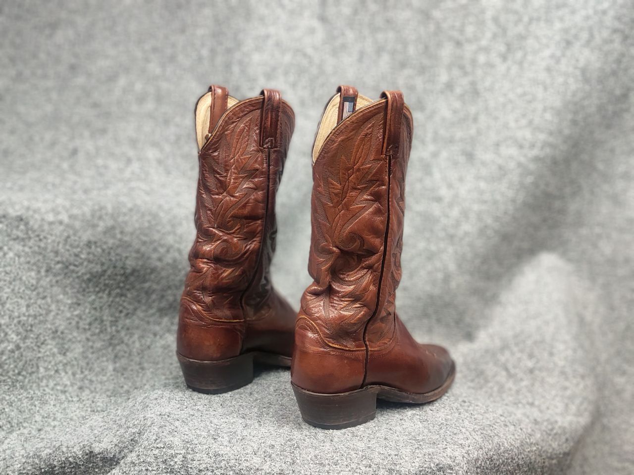 Dan Post Dan Post vintage Brown Western cowboy boots USA Made Size US 7.5 / IT 37.5 - 10 Thumbnail