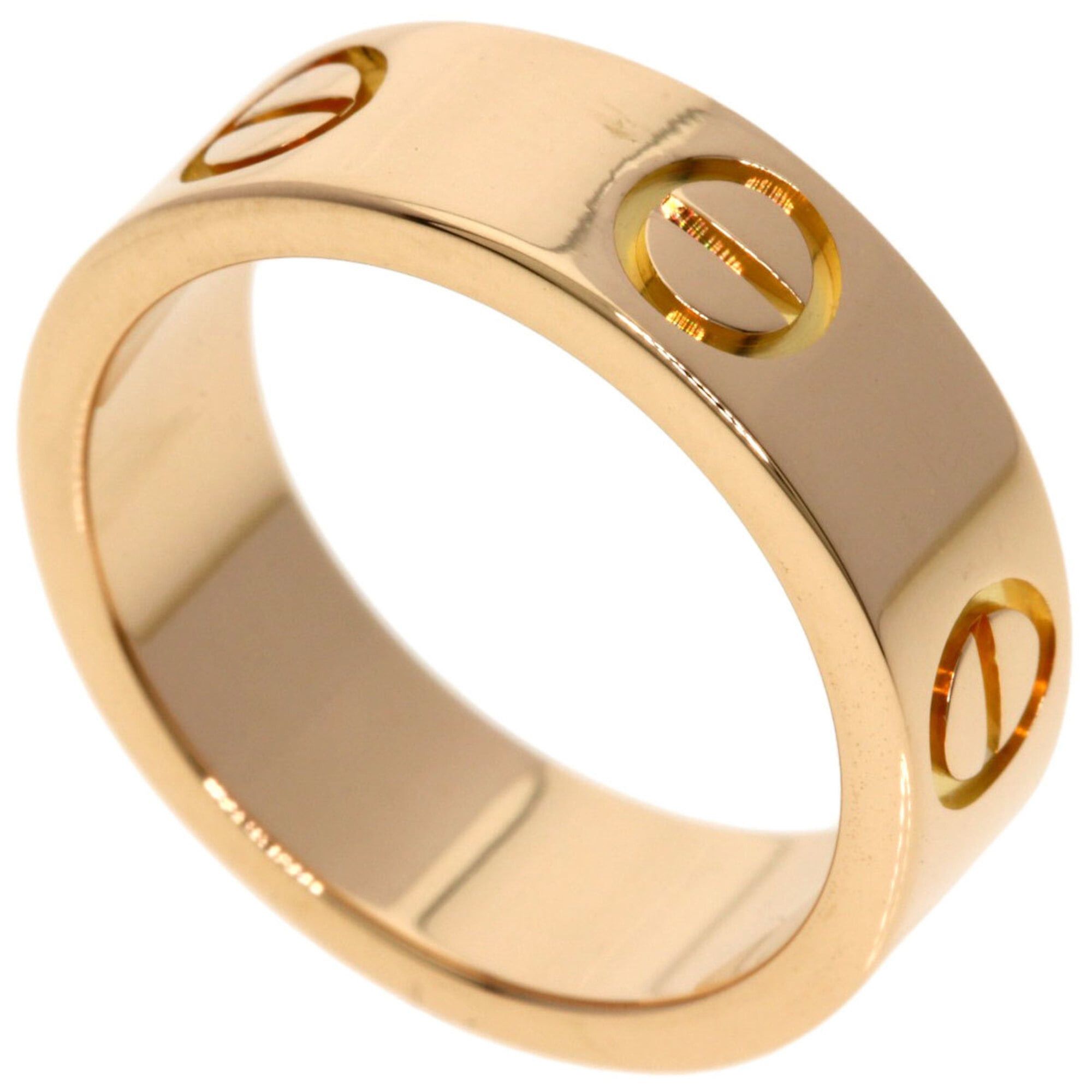 Cartier Cartier Love Ring #46, 18K Pink Gold, Women's Ring, CARTIER Size ONE SIZE - 1 Thumbnail