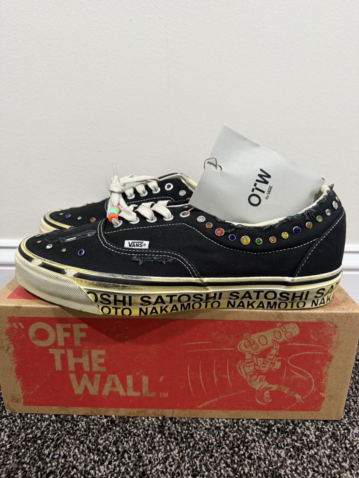 Satoshi Nakamoto × Vans Satoshi Nakamoto x Vans OTW Lucky Charms Era 95 Low Sneakers Size US 12 / EU 45 - 2 Thumbnail