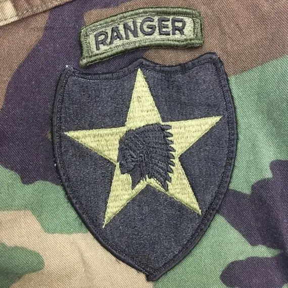 Other Vtg Camouflage Army Military USAAF USMC Jacket 2nd Division Size US M / EU 48-50 / 2 - 10 Thumbnail