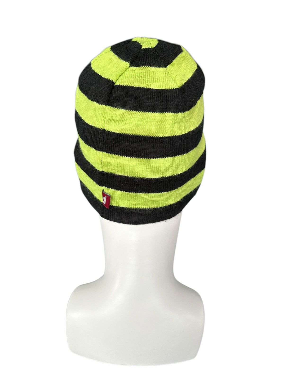 Japanese Brand × Quiksilver × Vintage Quiksilver Big Logo Stripe Beanie Hats Snowcap ☠️☠️ Size ONE SIZE - 4 Thumbnail