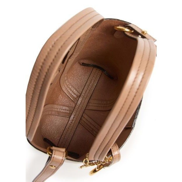 Chloe Chloe Small Spin Woodrose Grained Leather Tote Bag New & Aut Size ONE SIZE - 4 Thumbnail
