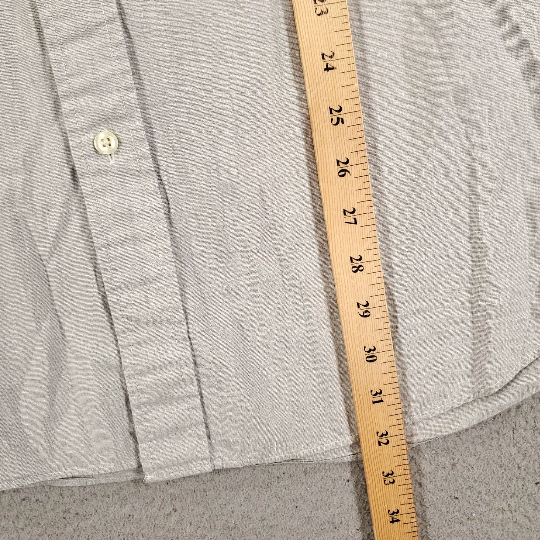 Brooks Brothers Brooks Brothers Shirt Men 2XL Gray Button-Down Long Sleeve Cotton Classic Preppy Mens Size US XXL / EU 58 / 5 - 2 Thumbnail