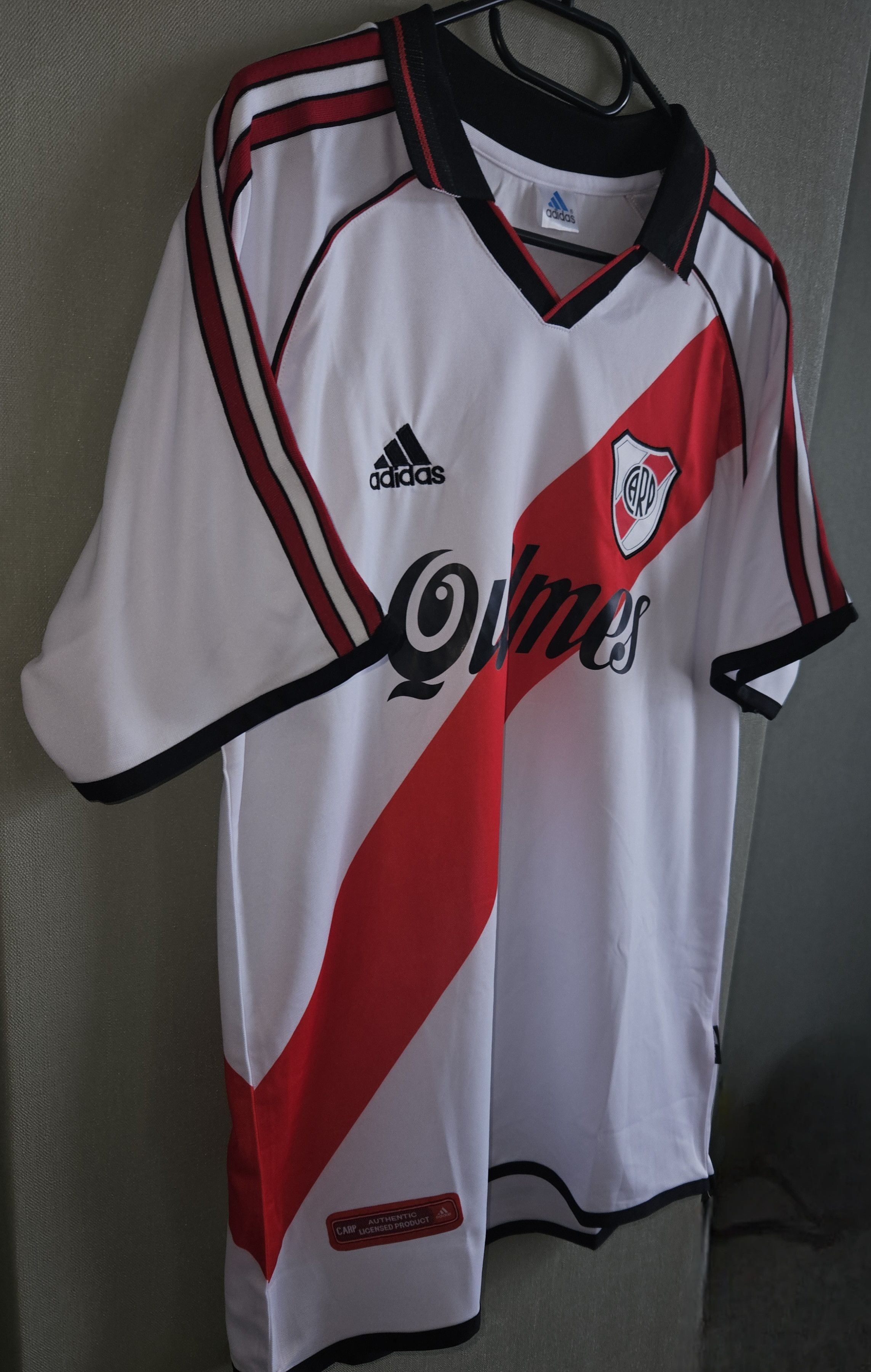 Other Ortega 10 River Plate 2000/2001 Vintage Soccer Jersey Size US L / EU 52-54 / 3 - 4 Thumbnail