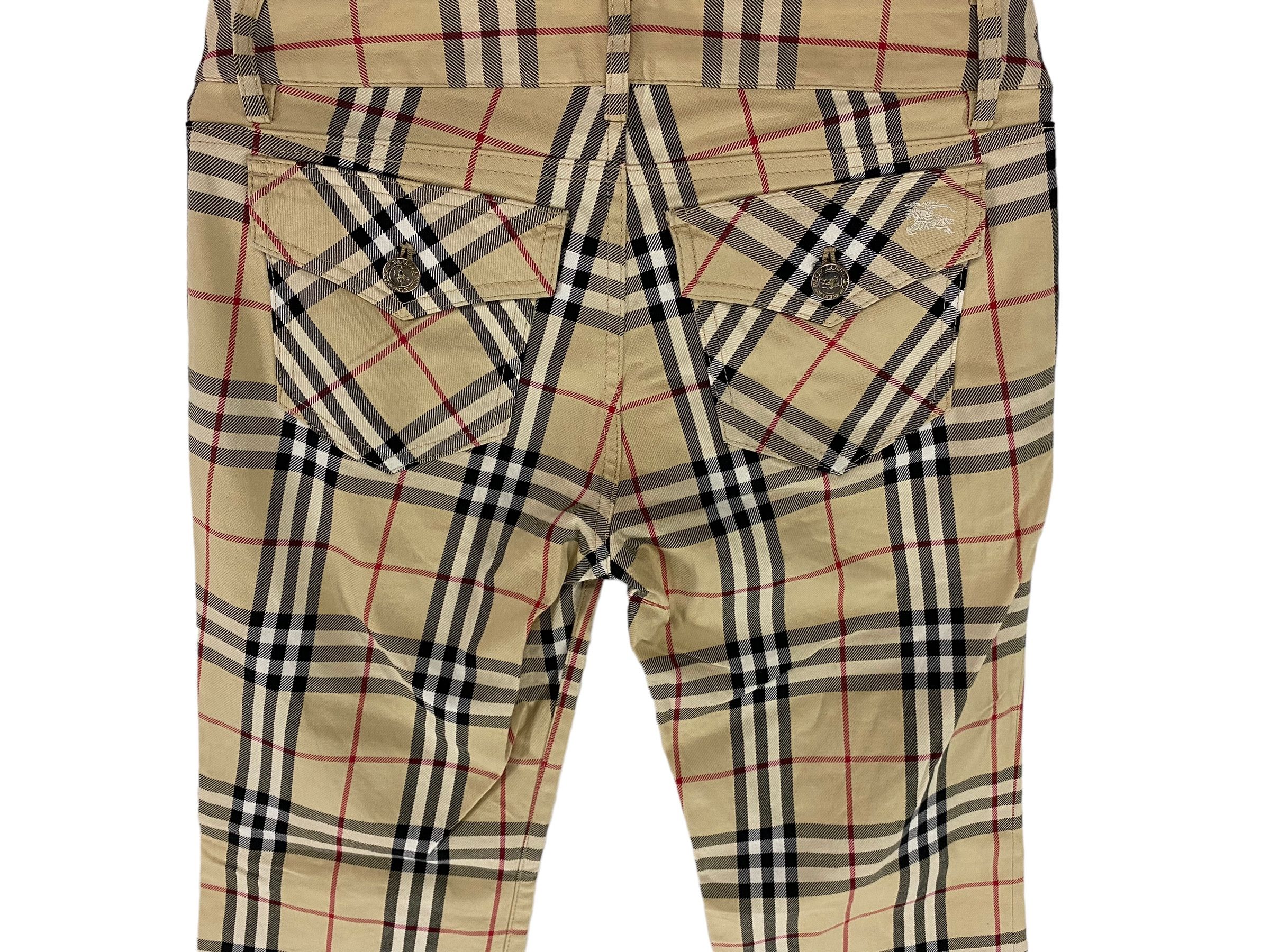 Burberry × Designer Burberry nova check plaid pant Size 28" / US 6 / IT 42 - 7 Thumbnail