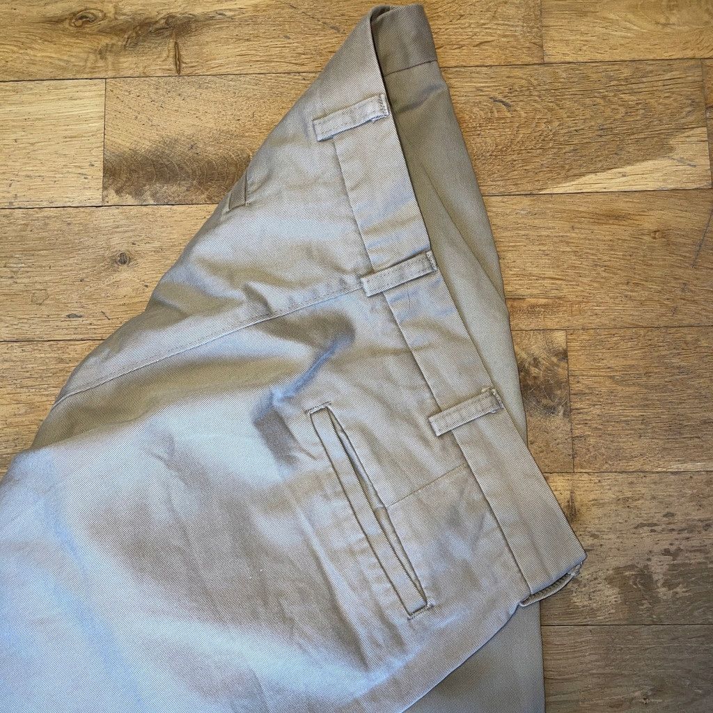 Haggar × Vintage HAGGAR MEN'S FASHIONABLE WIDE-LEG CHINO TROUSERS W 36 L 30 Size US 36 / EU 52 - 3 Thumbnail