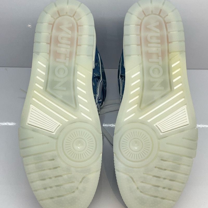 Louis Vuitton Louis Vuitton Vintage Denim Trainer Sneakers for Men -2508 Size US 8.5 / EU 41-42 - 9 Thumbnail