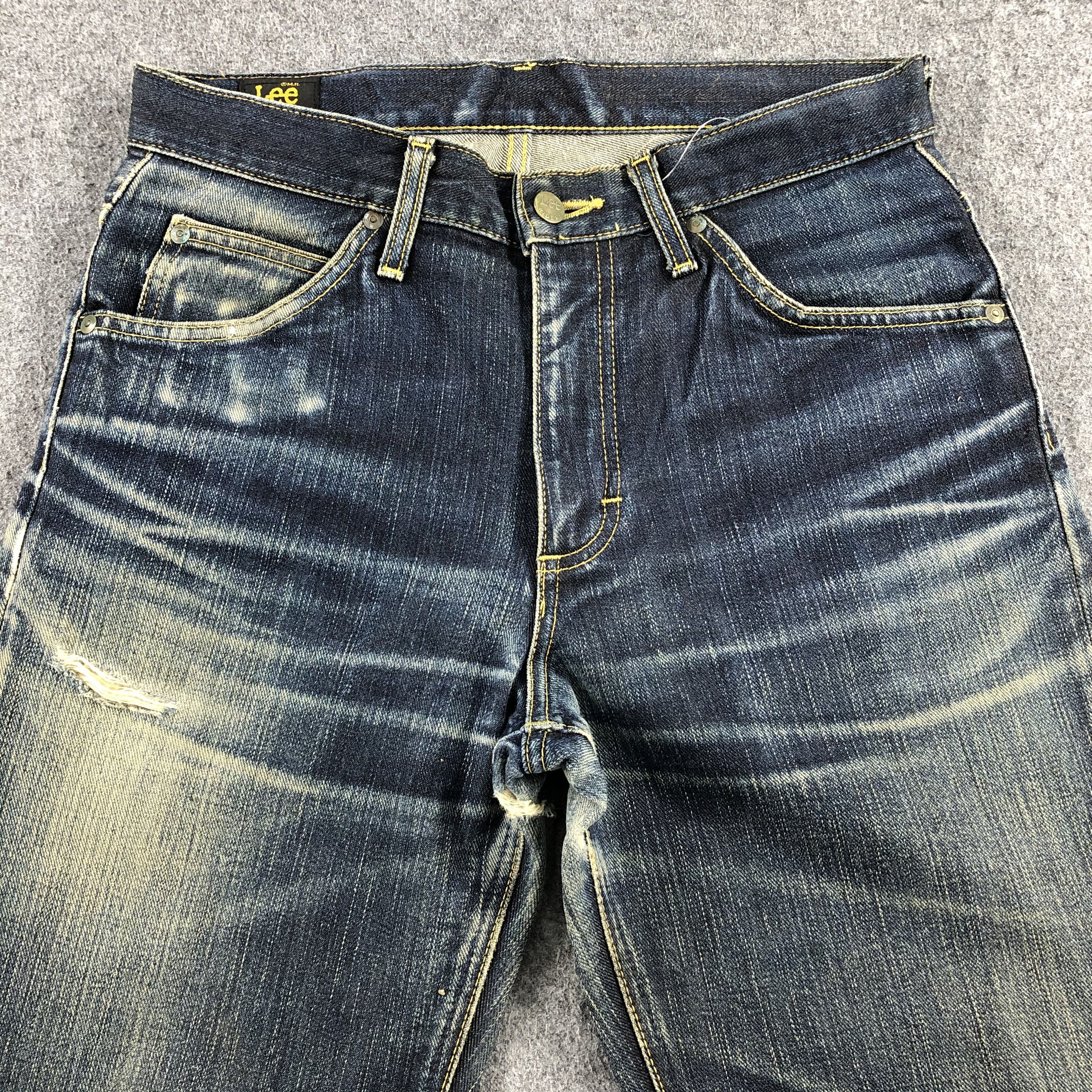 Lee Vintage Blue Wash Lee Jeans-J1850 Size US 31 - 3 Thumbnail