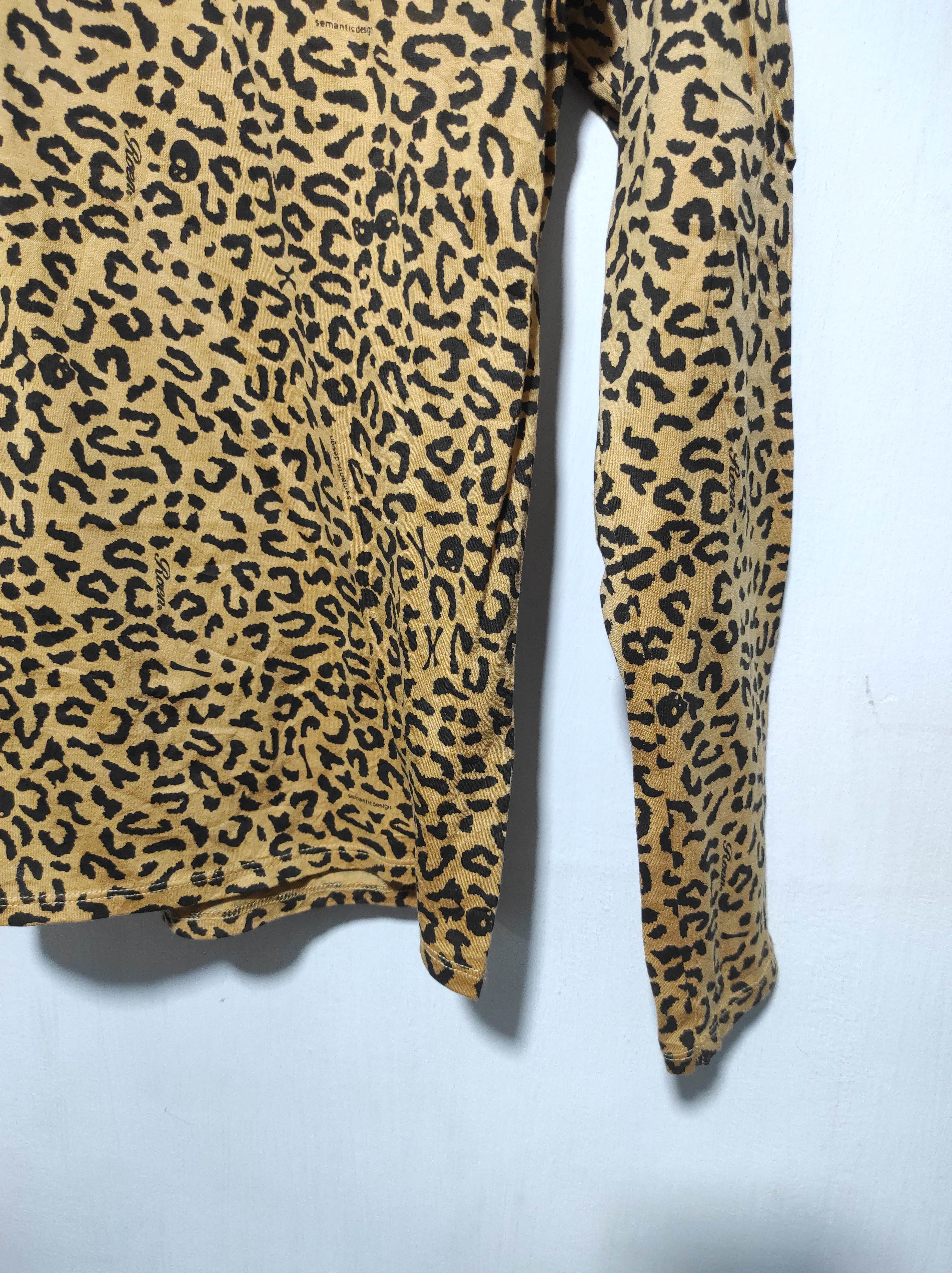 If Six Was Nine Roen x Semantic Design Leopard Fur Hoodie If6Was9 LGB style Size US S / EU 44-46 / 1 - 5 Thumbnail