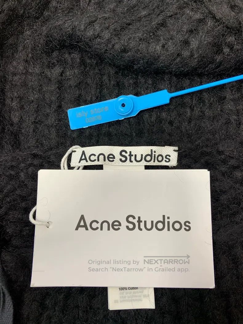 Acne Studios Acne Studios Casual Loose Fit Simple Long Sleeve Mohair Sw Size S / US 4 / IT 40 - 3 Thumbnail