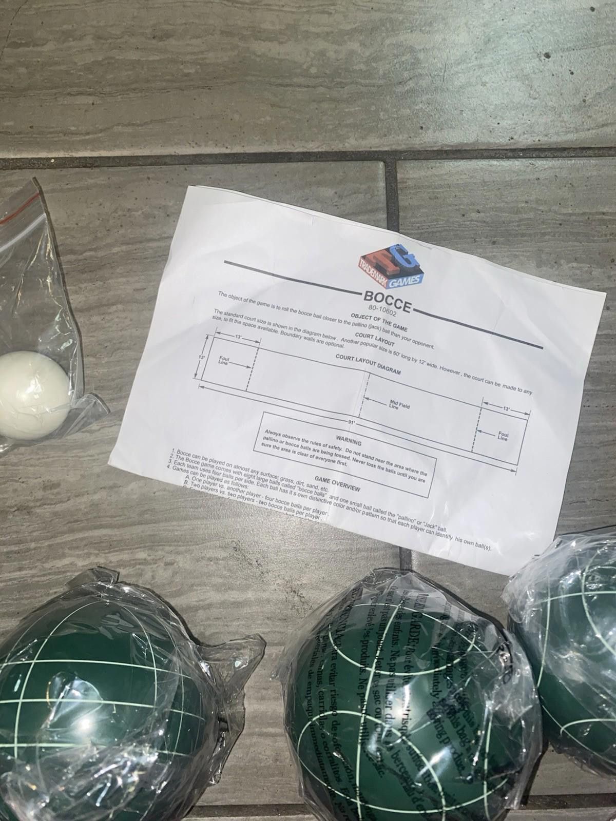 Other Bocce Ball Set Regulation Size - Lawn Game for Backyard Size ONE SIZE - 4 Thumbnail