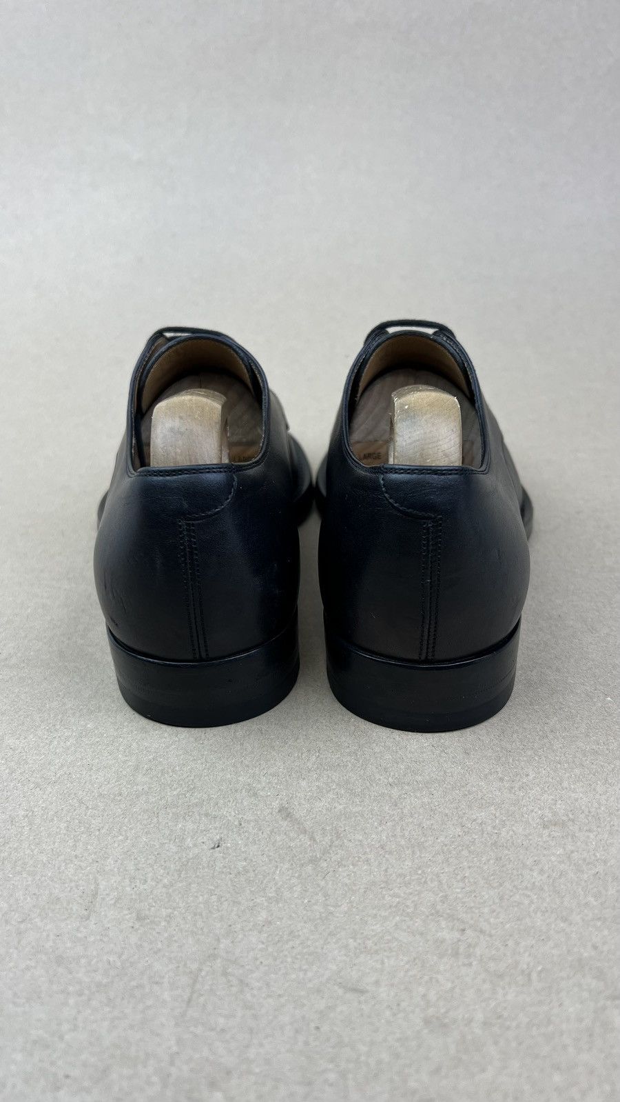Gucci GUCCI Derby Leather Shoes Cirano Lux Studded Black Men's Size US 8 / EU 41 - 9 Thumbnail