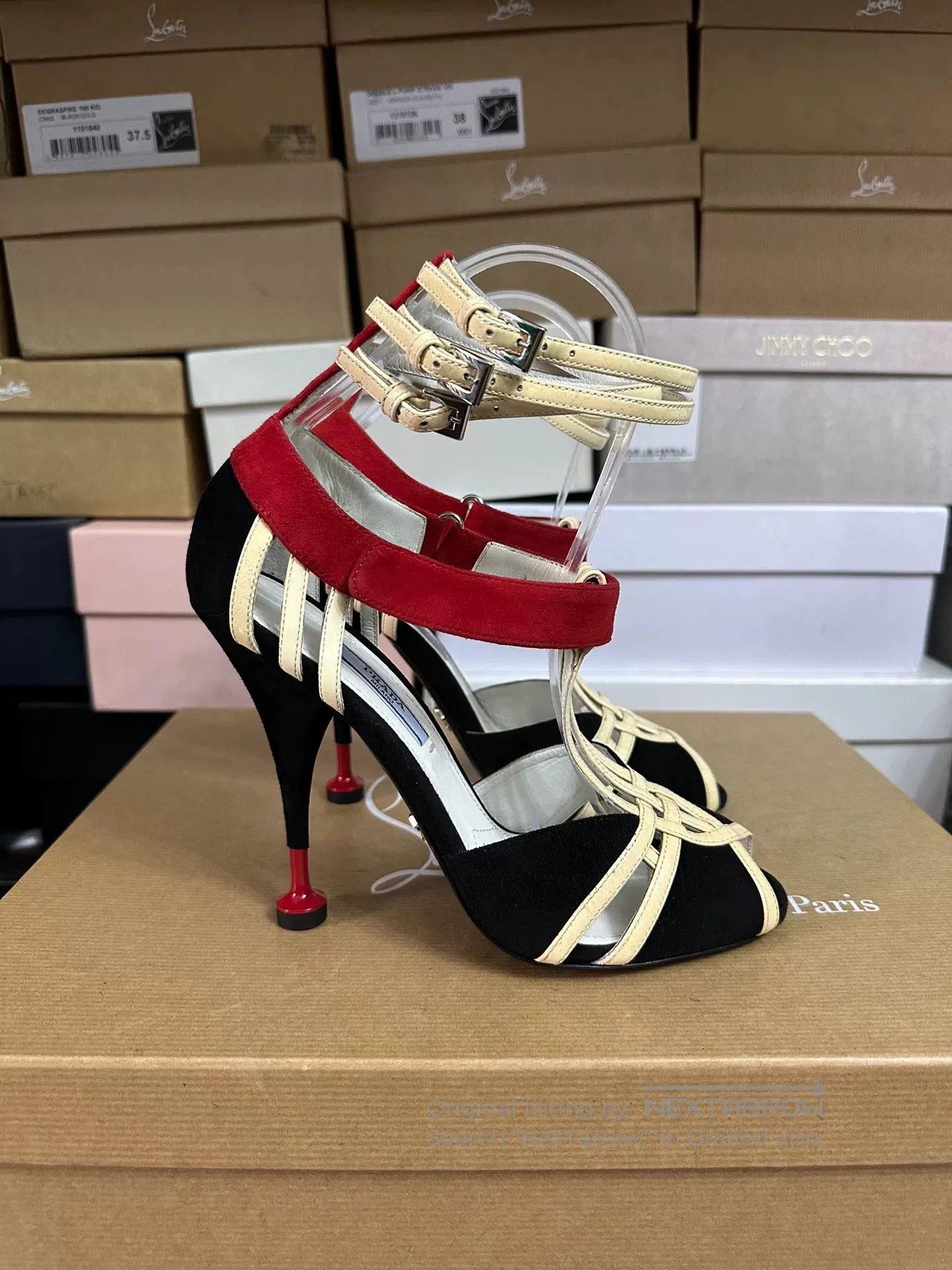 Prada Prada 2015 Runway Style High Heels. Size US 6 / IT 36 - 2 Thumbnail