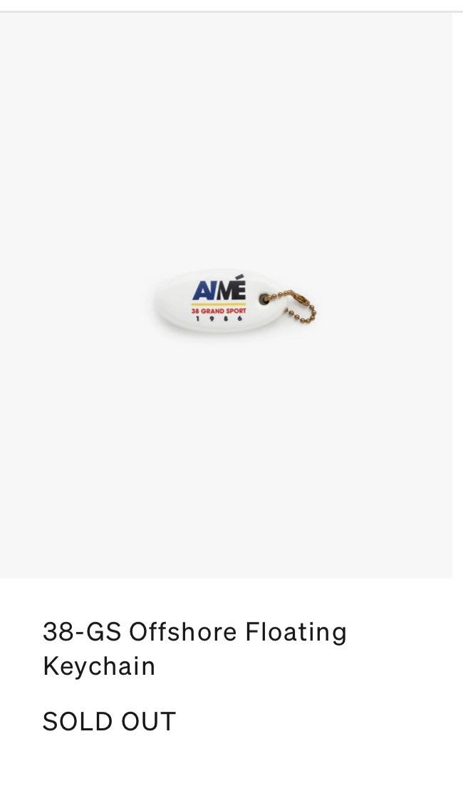 Aime Leon Dore NEW Aime Leon Dore 38-GS Offshore Floating Keychain Size ONE SIZE - 7 Thumbnail