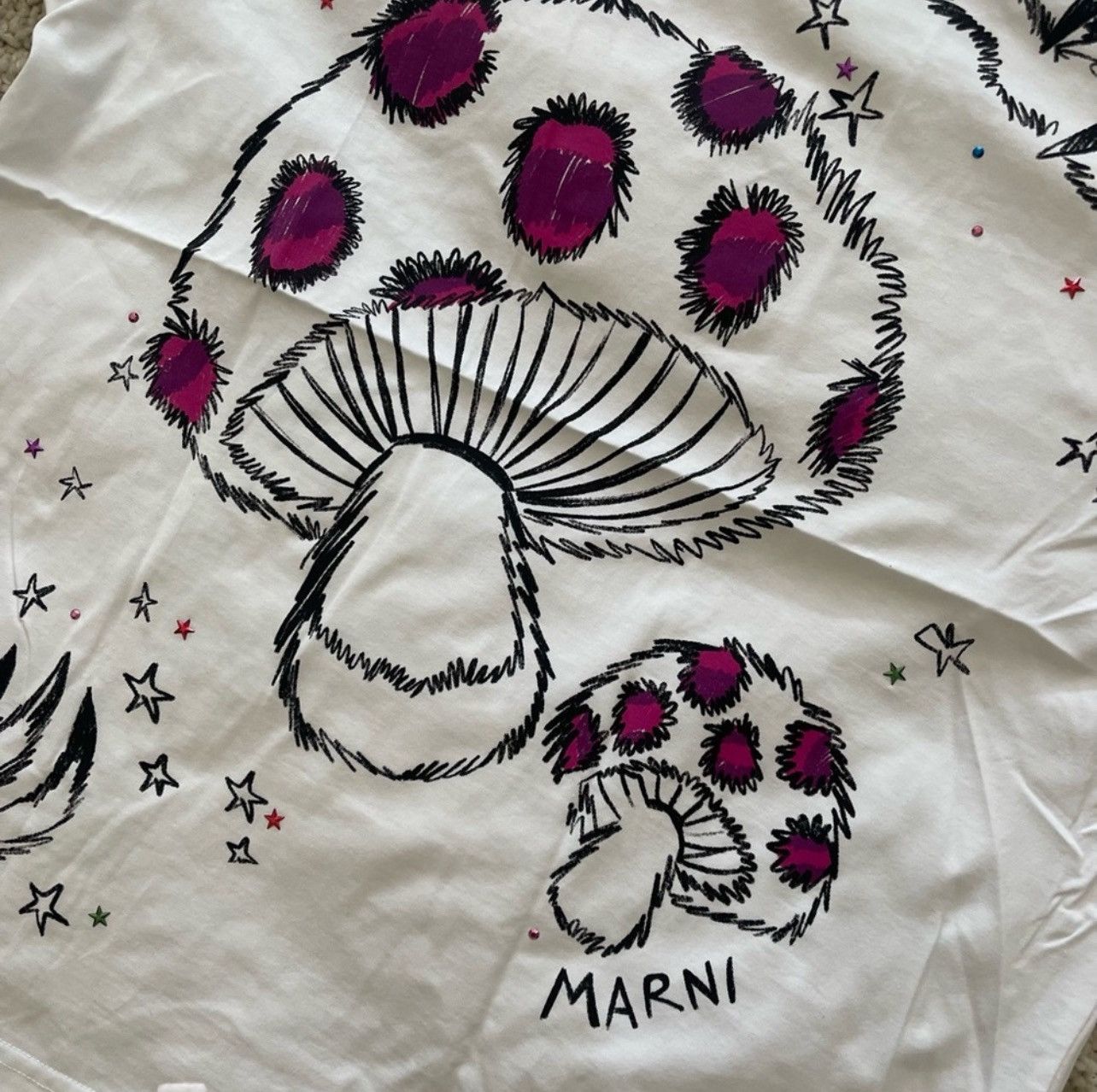 Marni Marni Exclusive Shroom Tee Size XS Size US M / EU 48-50 / 2 - 2 Thumbnail