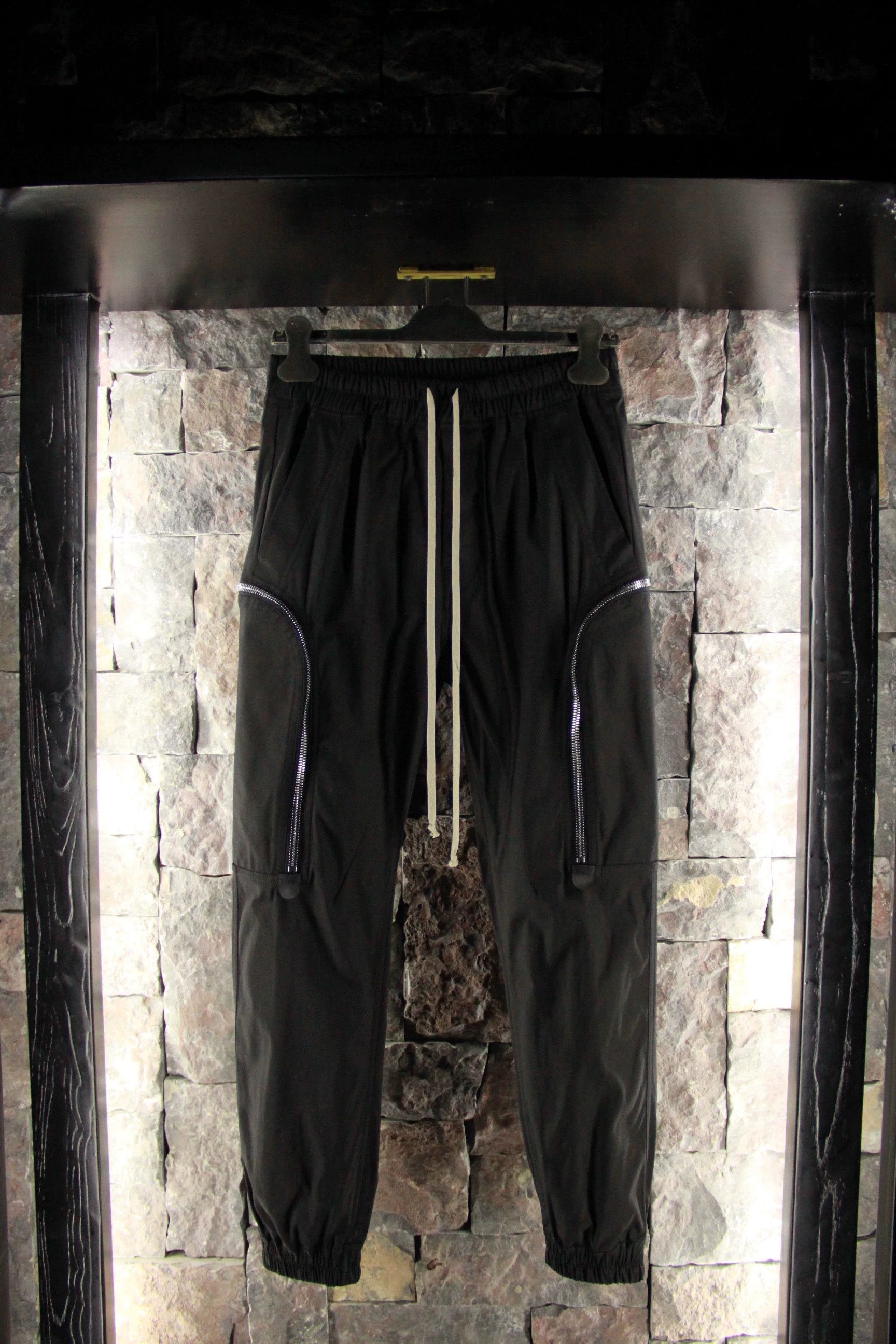 Rick Owens Rick Owens Black Casual Pants Men 38 Size US 38 / EU 54 - 1 Thumbnail