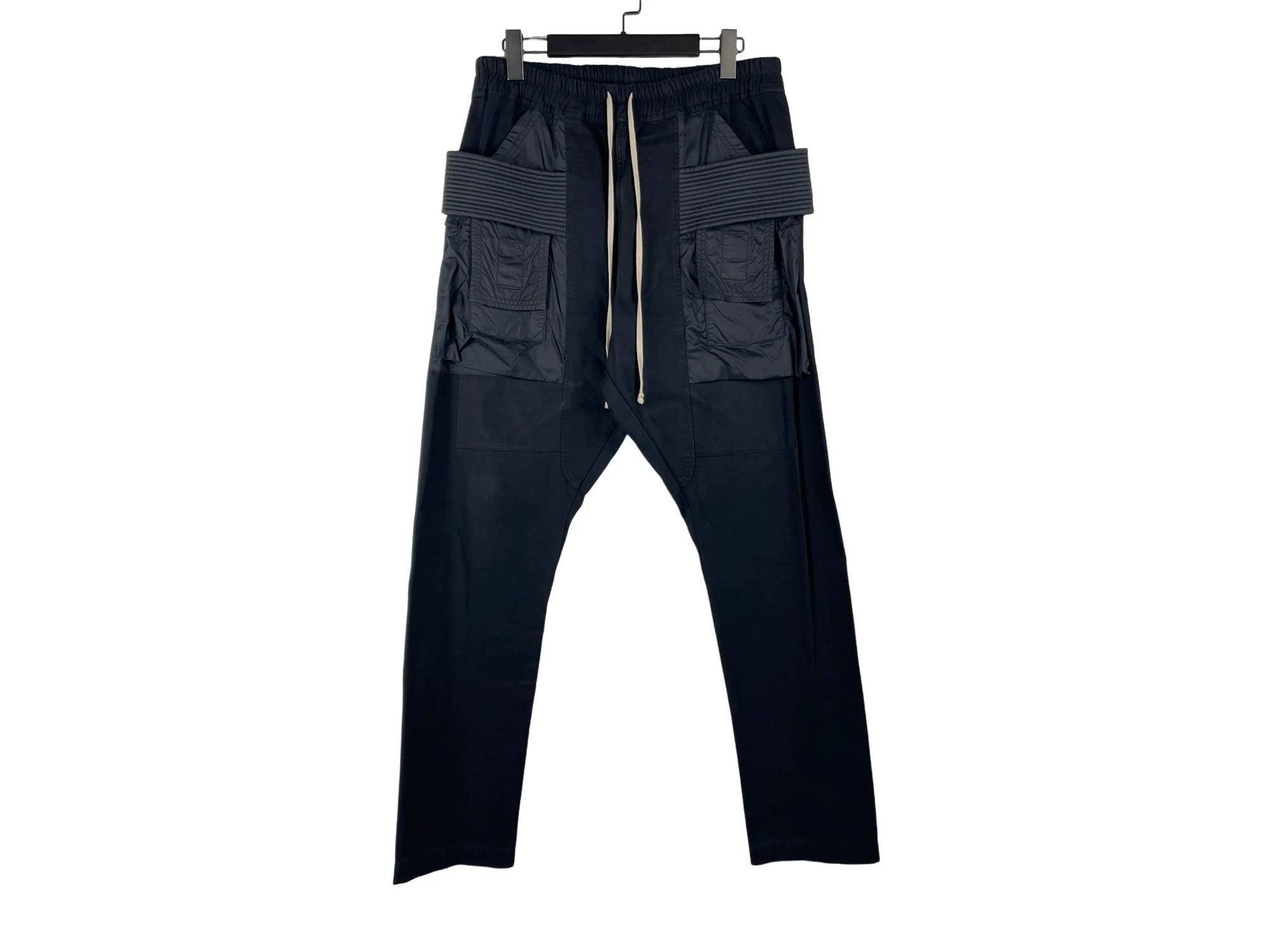 Rick Owens Rick Owens DRKSHDW Dual - Loop Nylon Paneled Cargo Pants Size US 32 / EU 48 - 1 Thumbnail