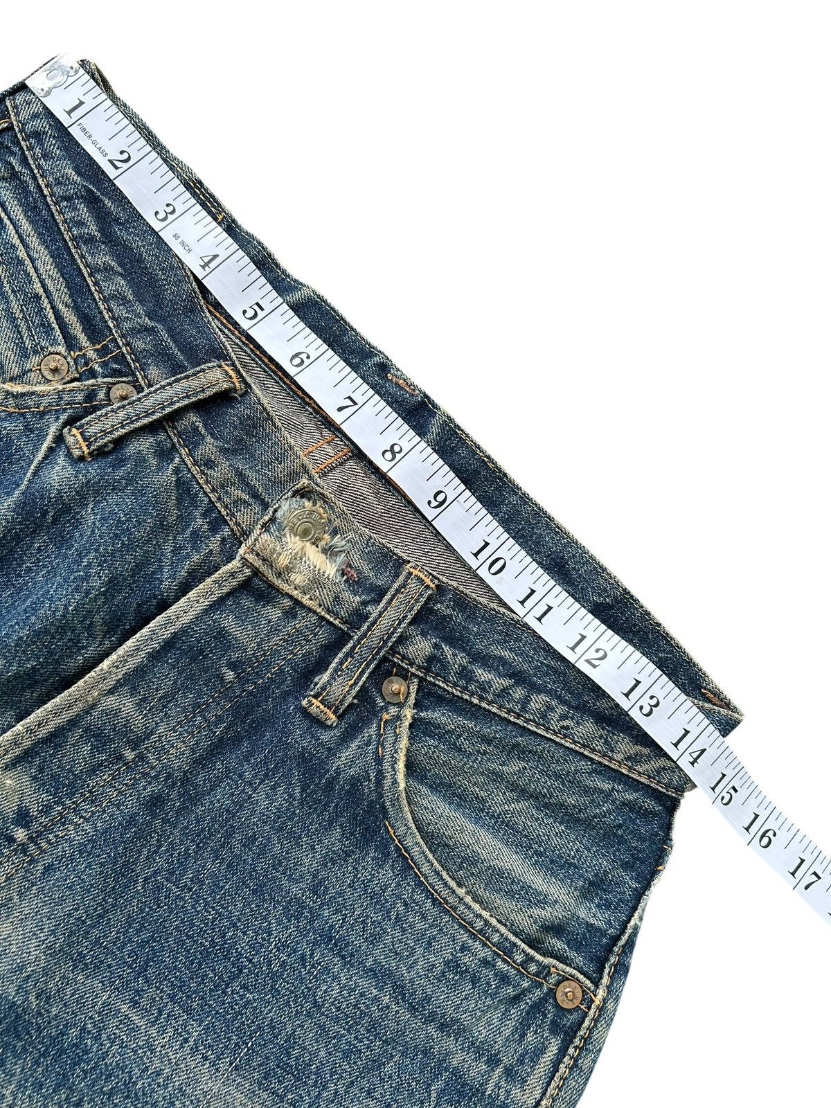 Kapital Thrashed Vintage Denime Selvedge Denim Jeans Size US 29 - 19 Thumbnail