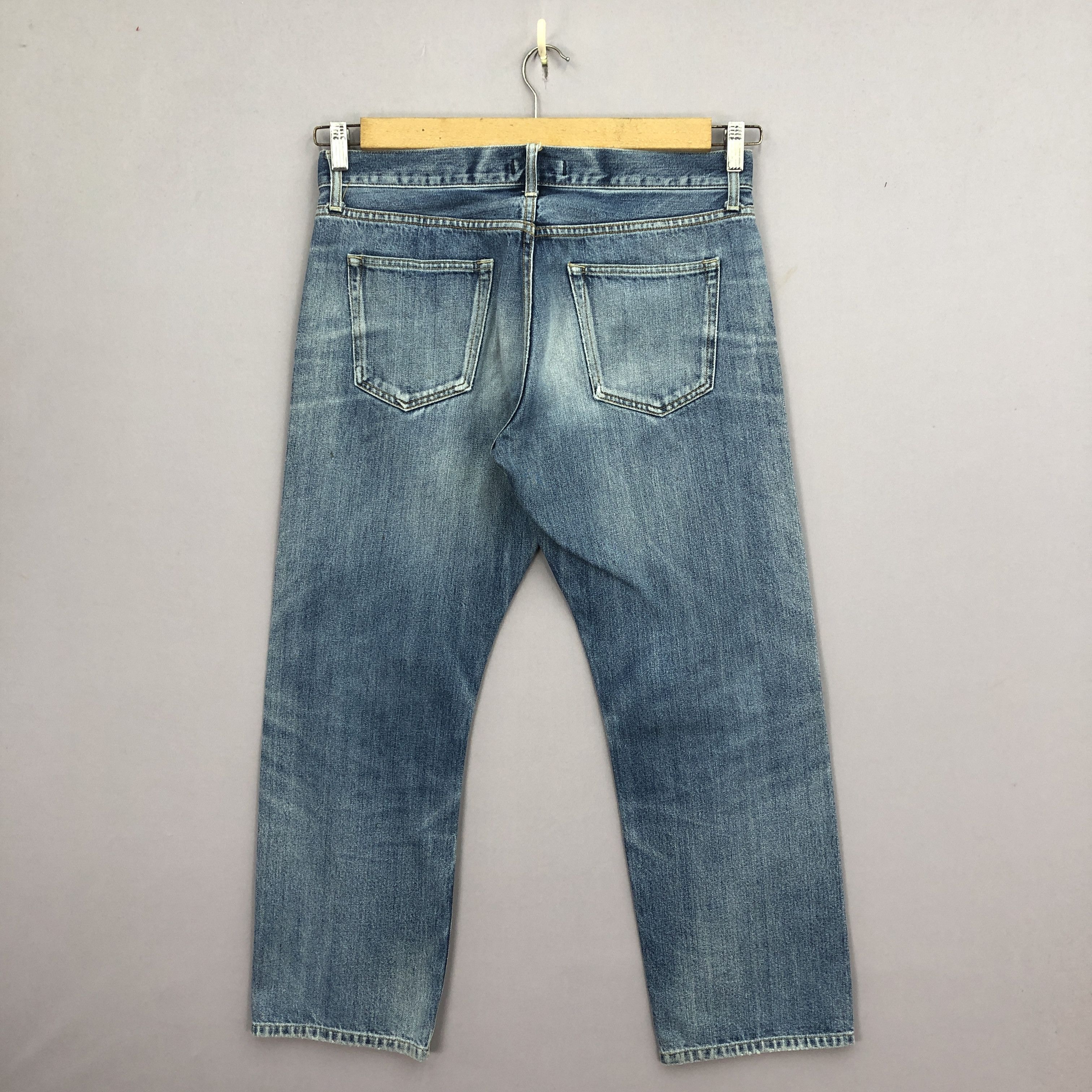 Japanese Brand Vintage Levis 501 Mud Wash Jeans Levi's Distressed Denim Size US 34 / EU 50 - 2 Thumbnail