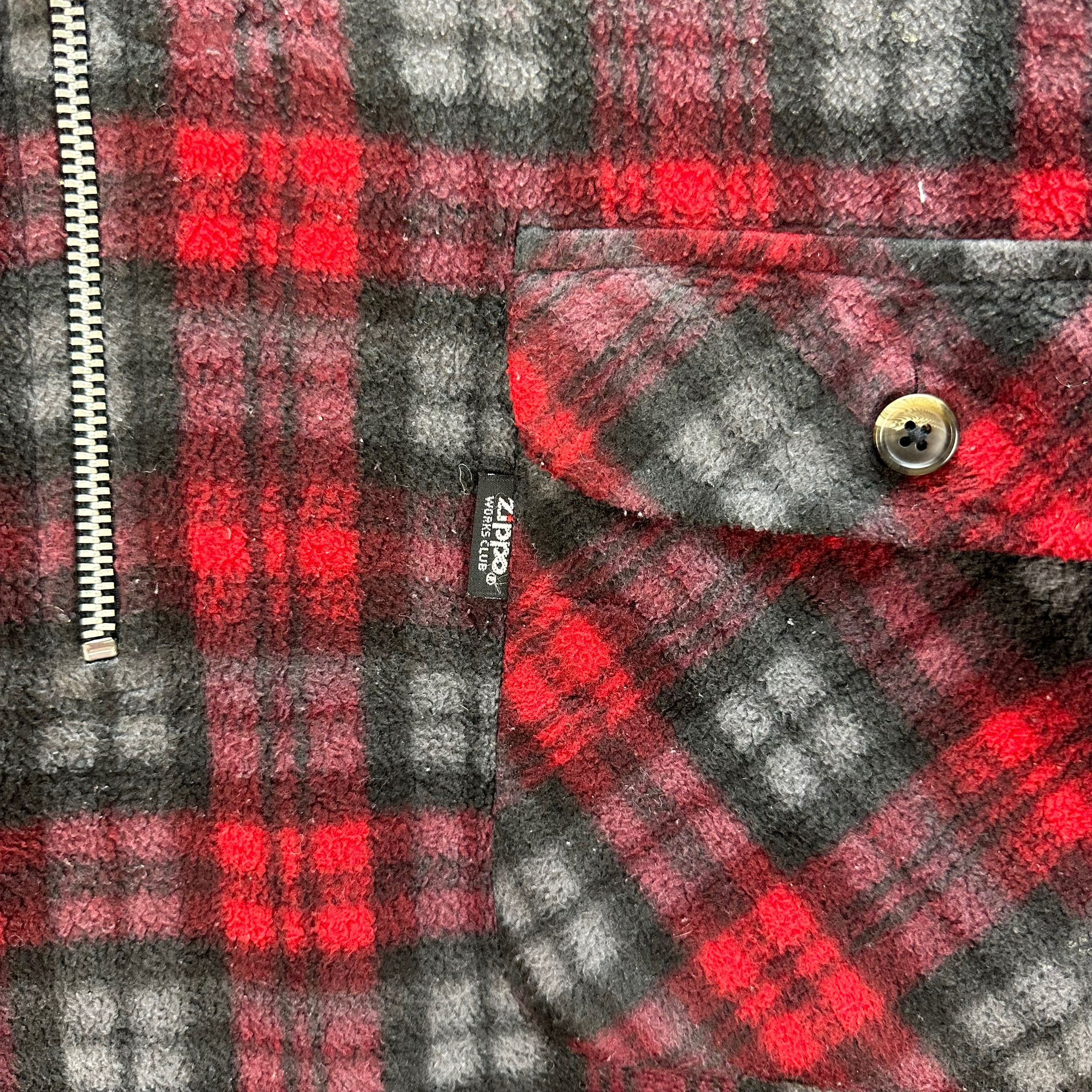 Zippo ZIPPO HALF ZIP TARTAN FLEECE #8063-199 Size US L / EU 52-54 / 3 - 3 Thumbnail