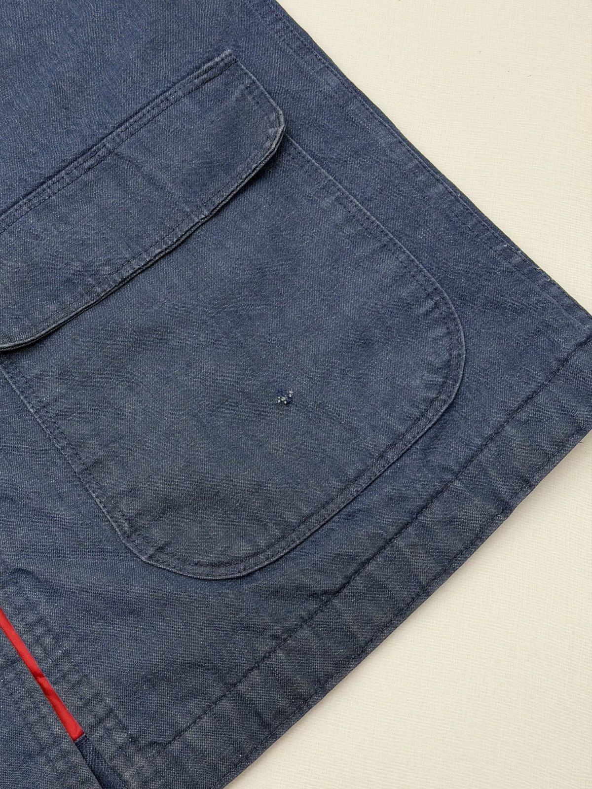 Sears Vintage 60s Sears Work Wear Denim Chore Quilt Lined Talon Size US L / EU 52-54 / 3 - 9 Thumbnail