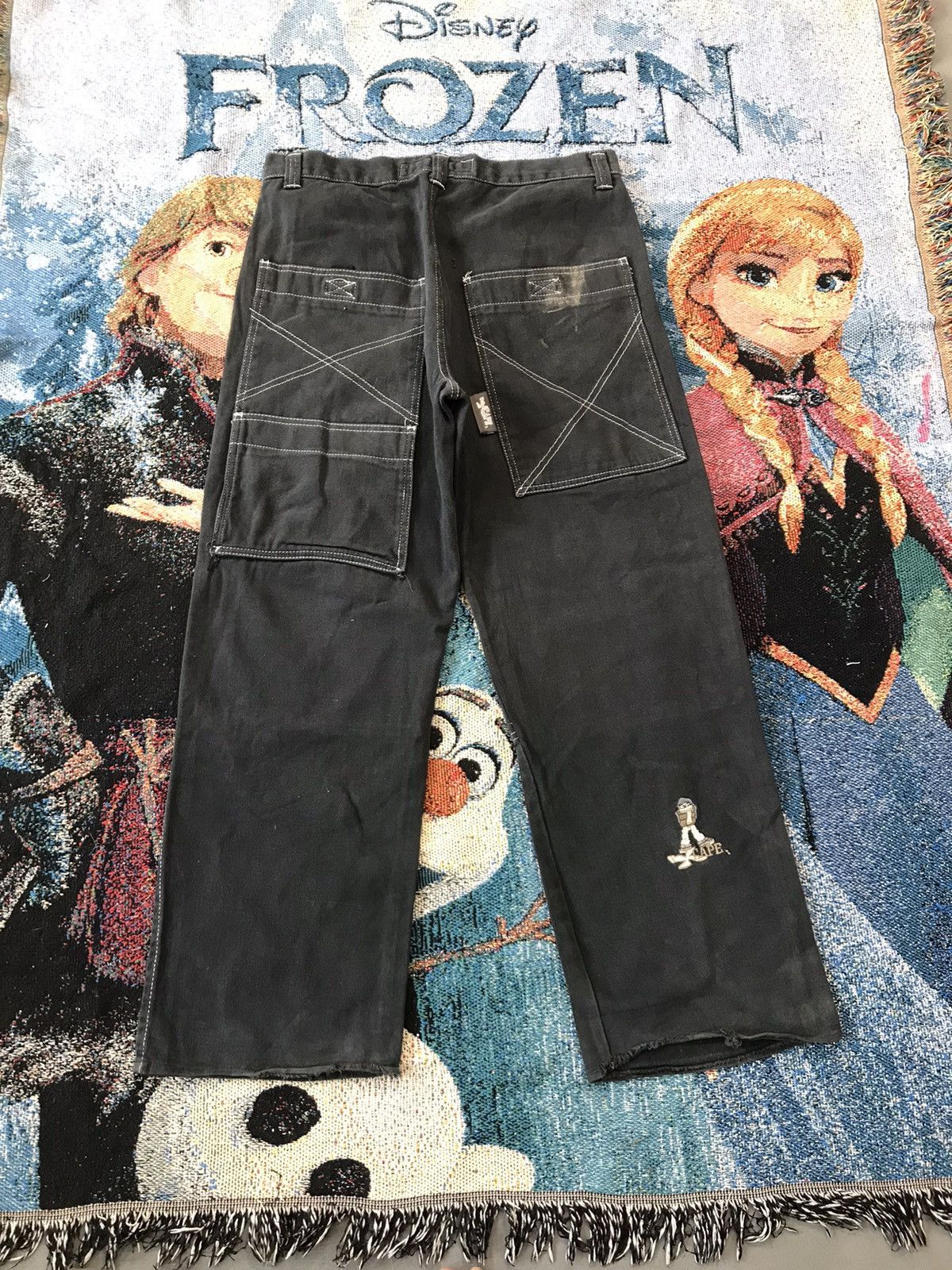 Other Vintage Xcape big pocket denim Size US 36 / EU 52 - 2 Thumbnail