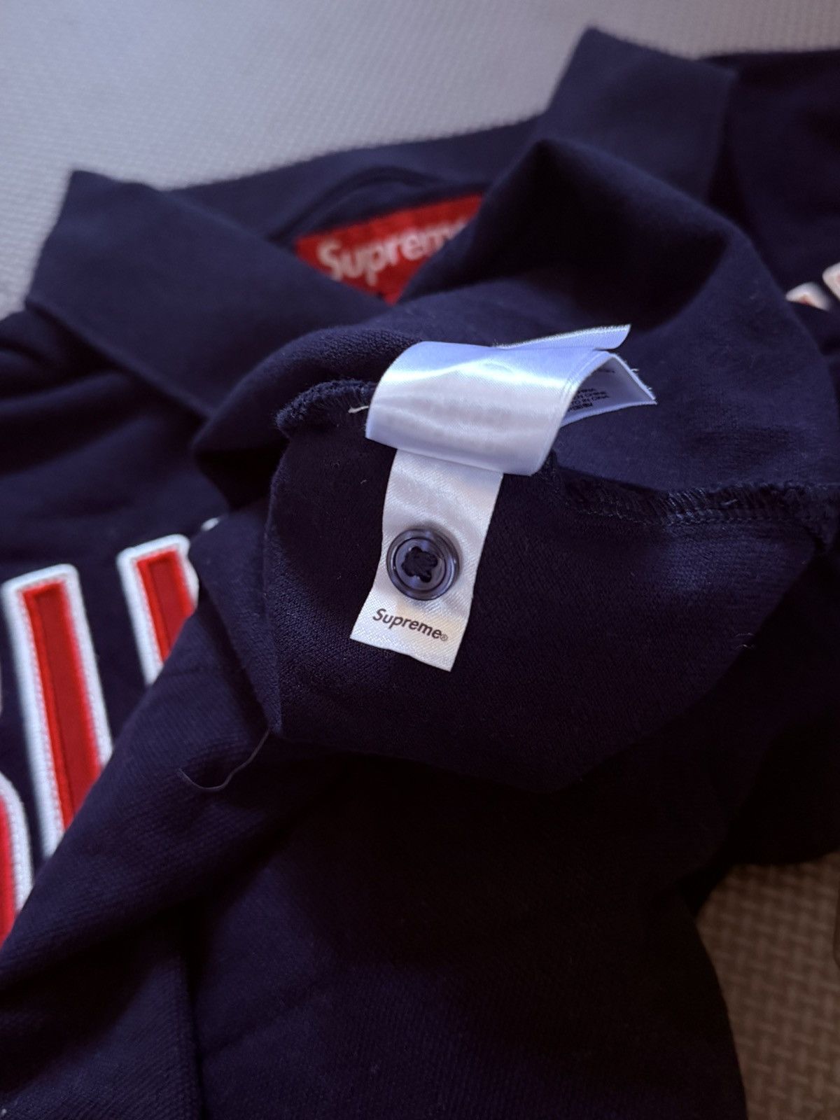 Supreme Supreme Twill Appliqué Polo Size US S / EU 44-46 / 1 - 7 Thumbnail