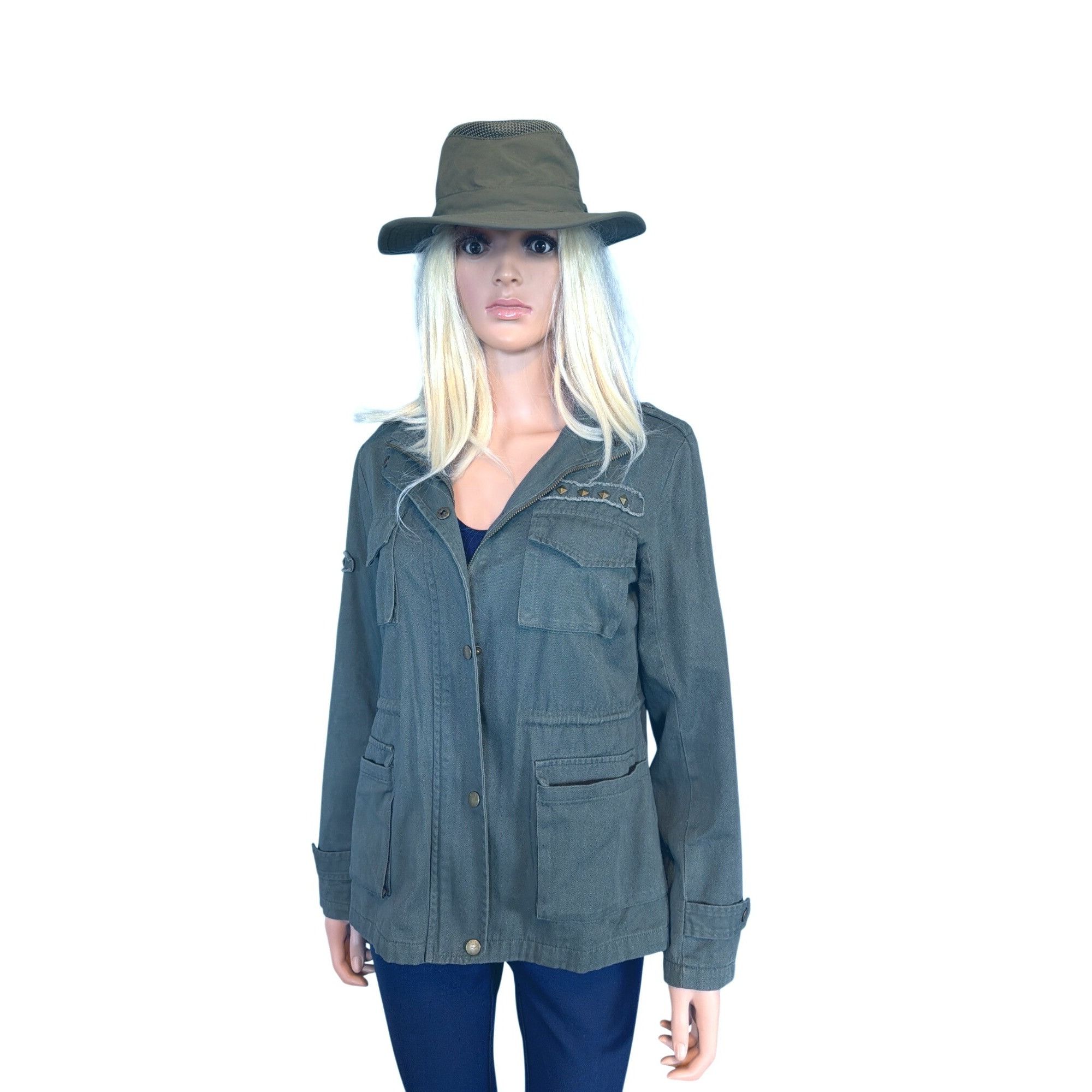 Tilley Tilley LTM6 AIRFLO Hat Green Unisex M 7 1/4 Nylon Quick Dry Size ONE SIZE - 3 Thumbnail