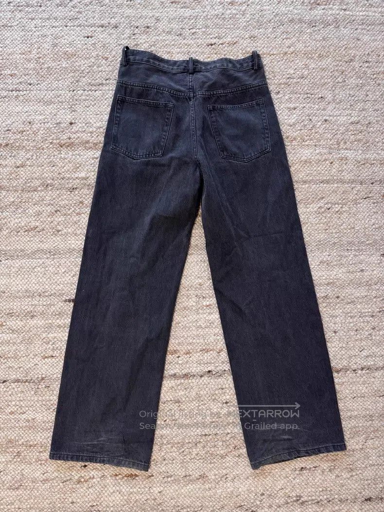 Ann Demeulemeester Ann Demeulemeester Loose Straight Fit Denim Trousers with Size 26" / US 2 / IT 38 - 5 Thumbnail