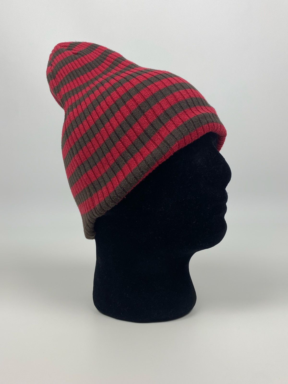 Oakley 2000’s Vintage Oakley Striped Cotton Beanie Size ONE SIZE - 2 Thumbnail