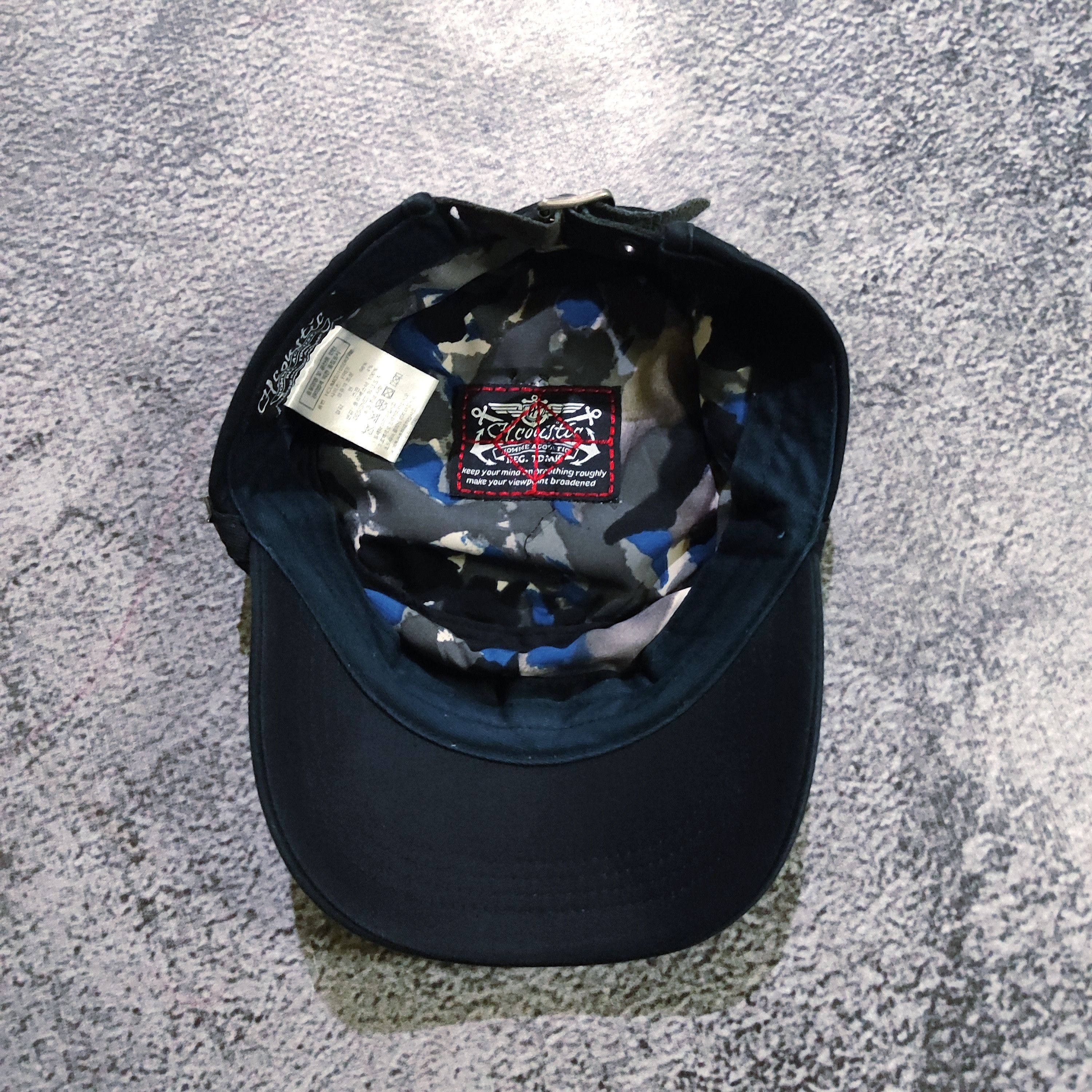 Japanese Brand H.Coustic Ditsetressed Patrol Caps Size ONE SIZE - 7 Thumbnail