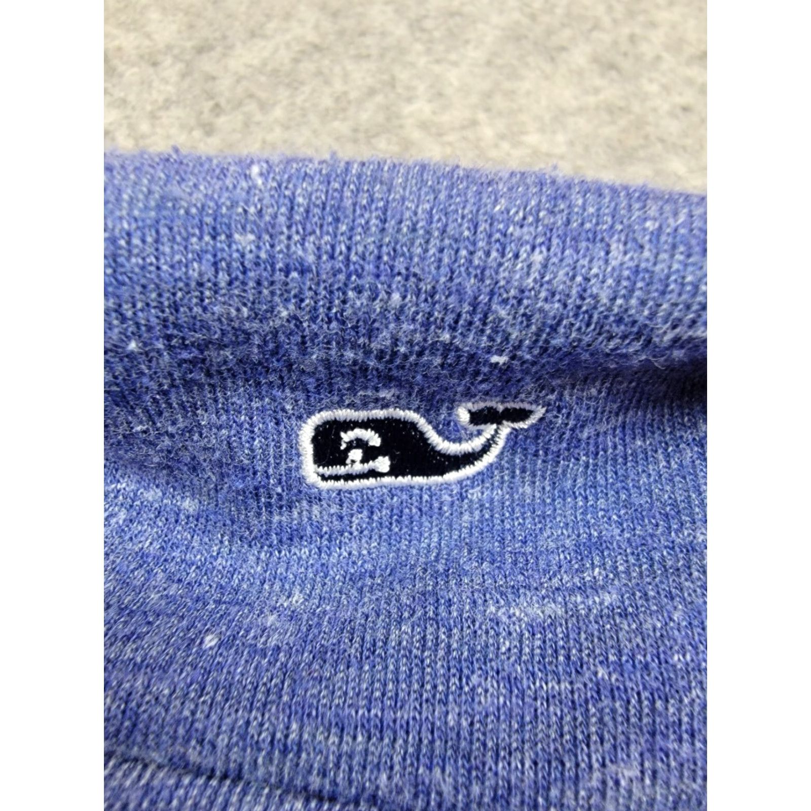 Vineyard Vines Vineyard Vines Shirt Womens Small Blue Pullover Sweatshirt Logo Collared Knit Activewear Casual Travel Navy Whale Vintage No Size S / US 4 / IT 40 - 7 Thumbnail