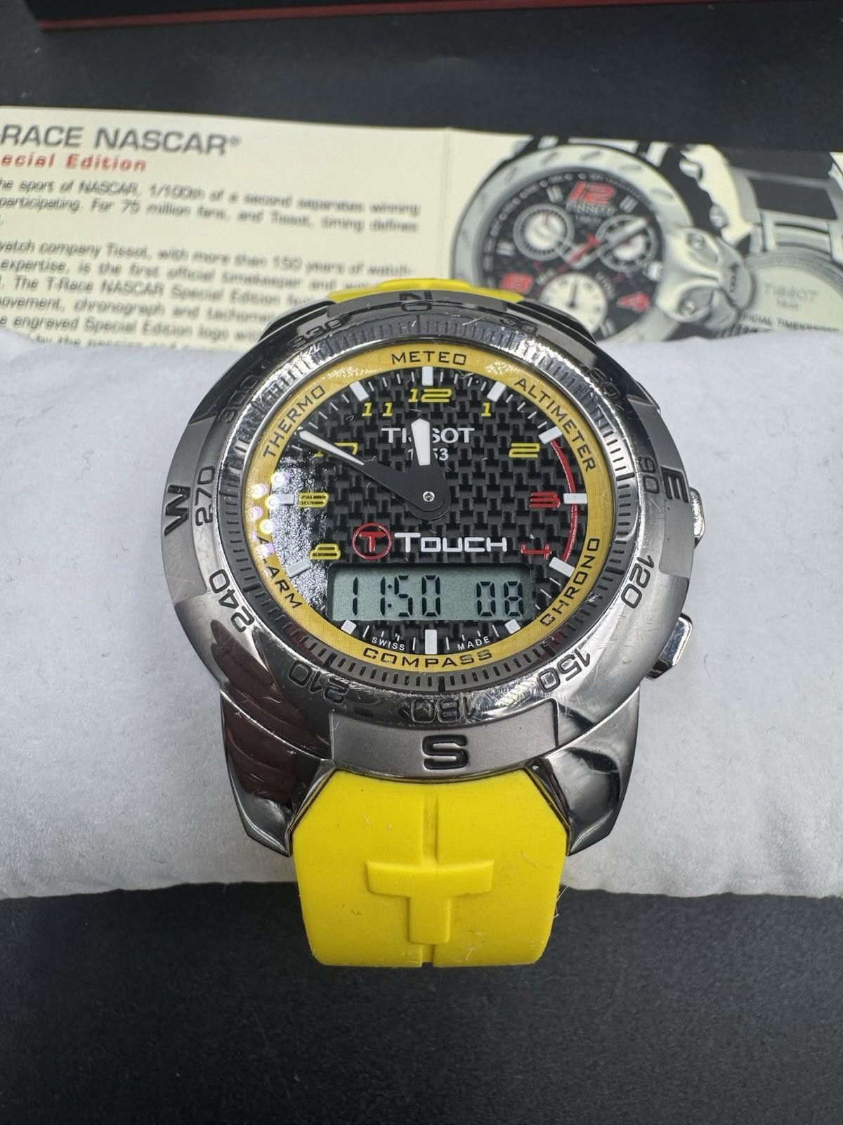 Tissot Tissot T-Touch NASCAR Special Edition Titanium Case Yellow R Size ONE SIZE - 5 Thumbnail