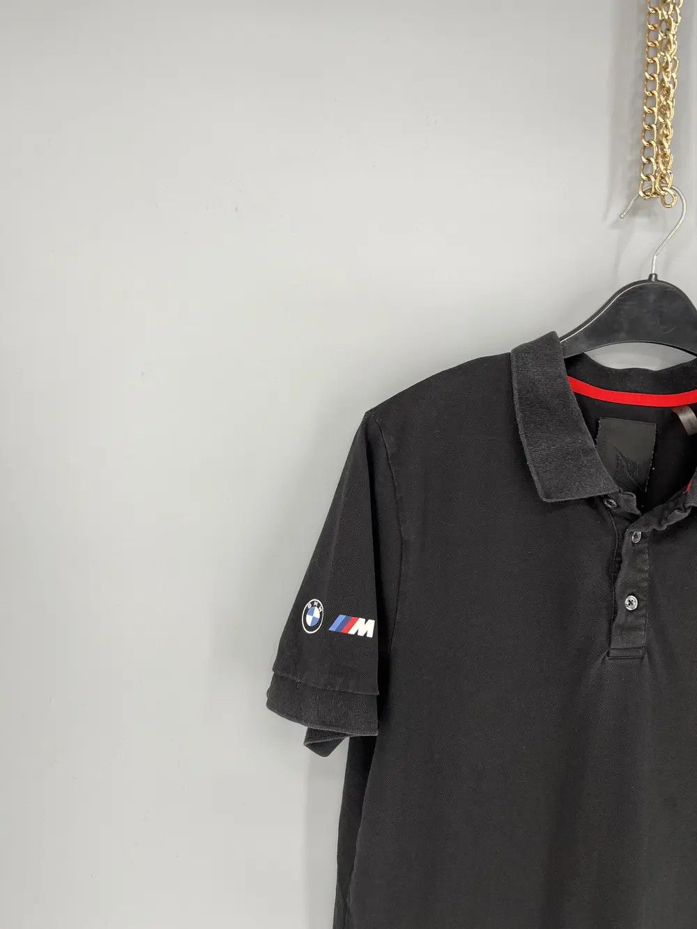 BMW BMW M Mortorsports Spellout Polo Shirt Racing Style Size US L / EU 52-54 / 3 - 4 Thumbnail