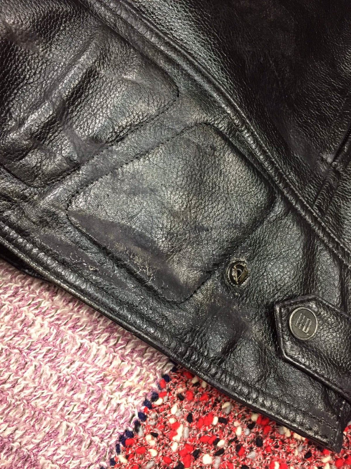 Harley Davidson Harley Davidson Black Leather Jacket Size US S / EU 44-46 / 1 - 17 Thumbnail