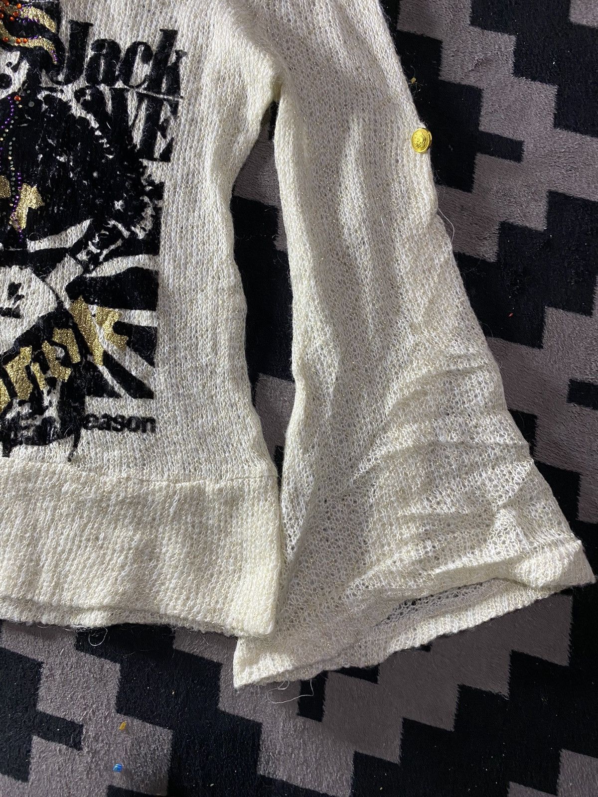Hysteric Glamour × If Six Was Nine × Japanese Brand Japanese Hysteric glamour style mohair knit y2k Size US S / EU 44-46 / 1 - 4 Thumbnail