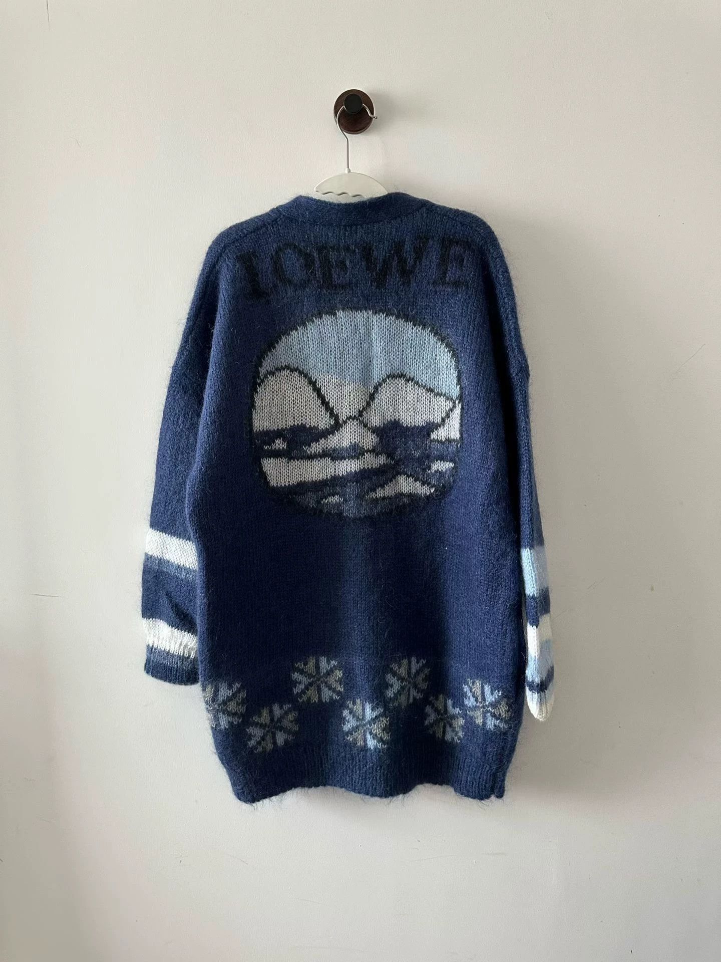 Loewe LOEWE Polar Bear Mohair Cardigan XS Size XS / US 0-2 / IT 36-38 - 2 Thumbnail