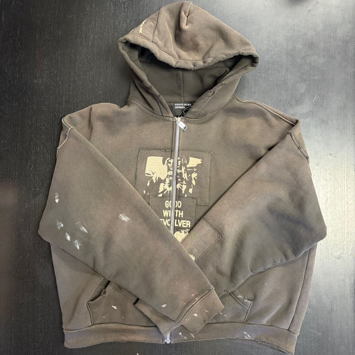 Enfants Riches Deprimes God With Revolver Zip Hoodie Size US L / EU 52-54 / 3 - 1 Thumbnail