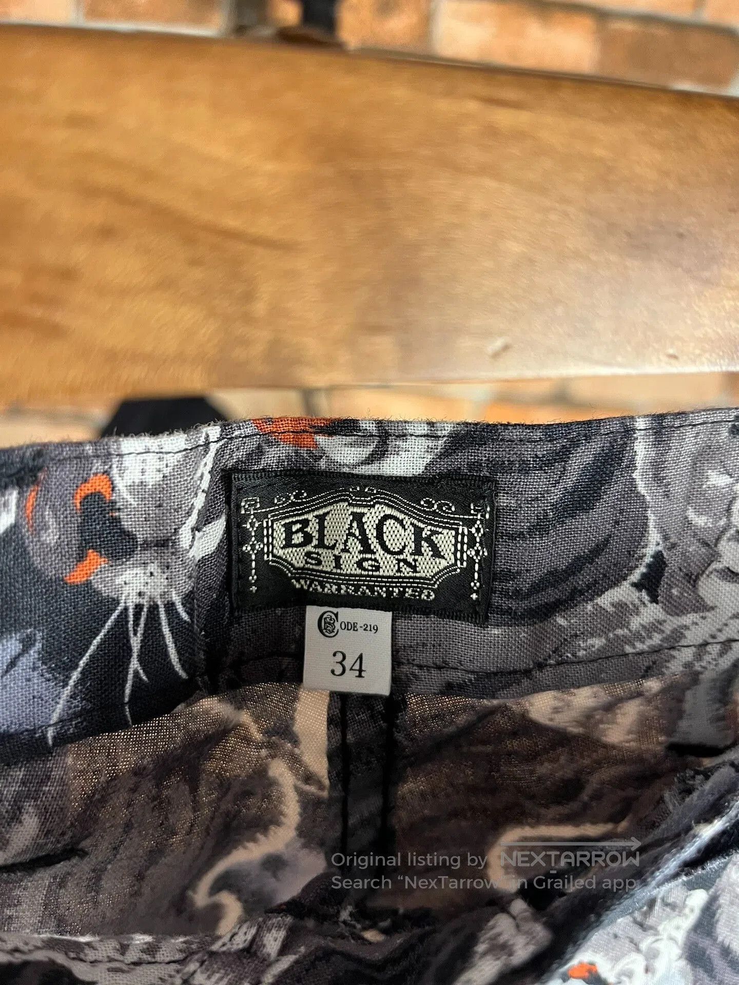 BLACK SIGN Blacksign Linen Shorts With Drawstring. Size US 34 / EU 50 - 5 Thumbnail