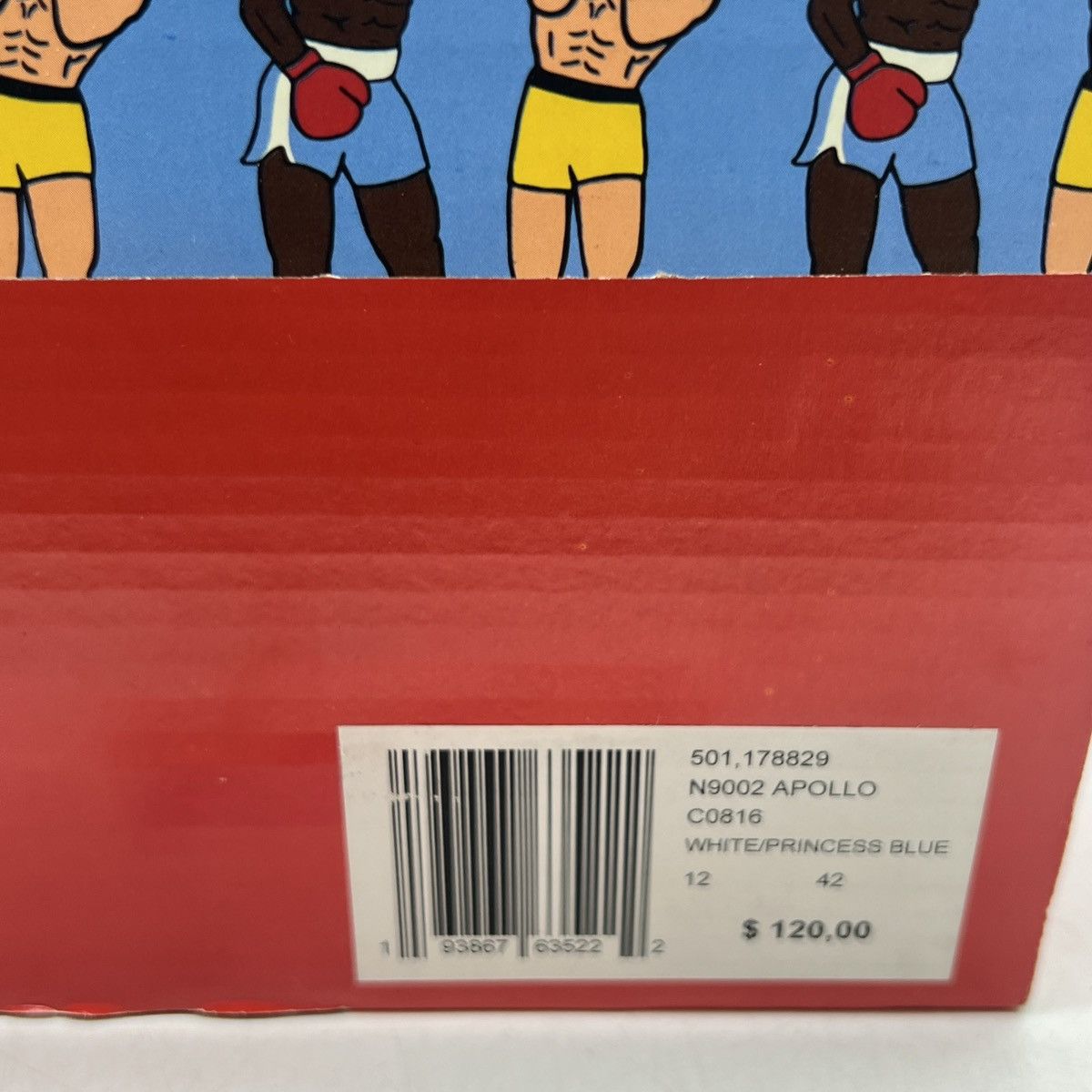 Diadora Foot locker x n9002 Rocky balboa Apollo creed Size US 12 / EU 45 - 6 Thumbnail