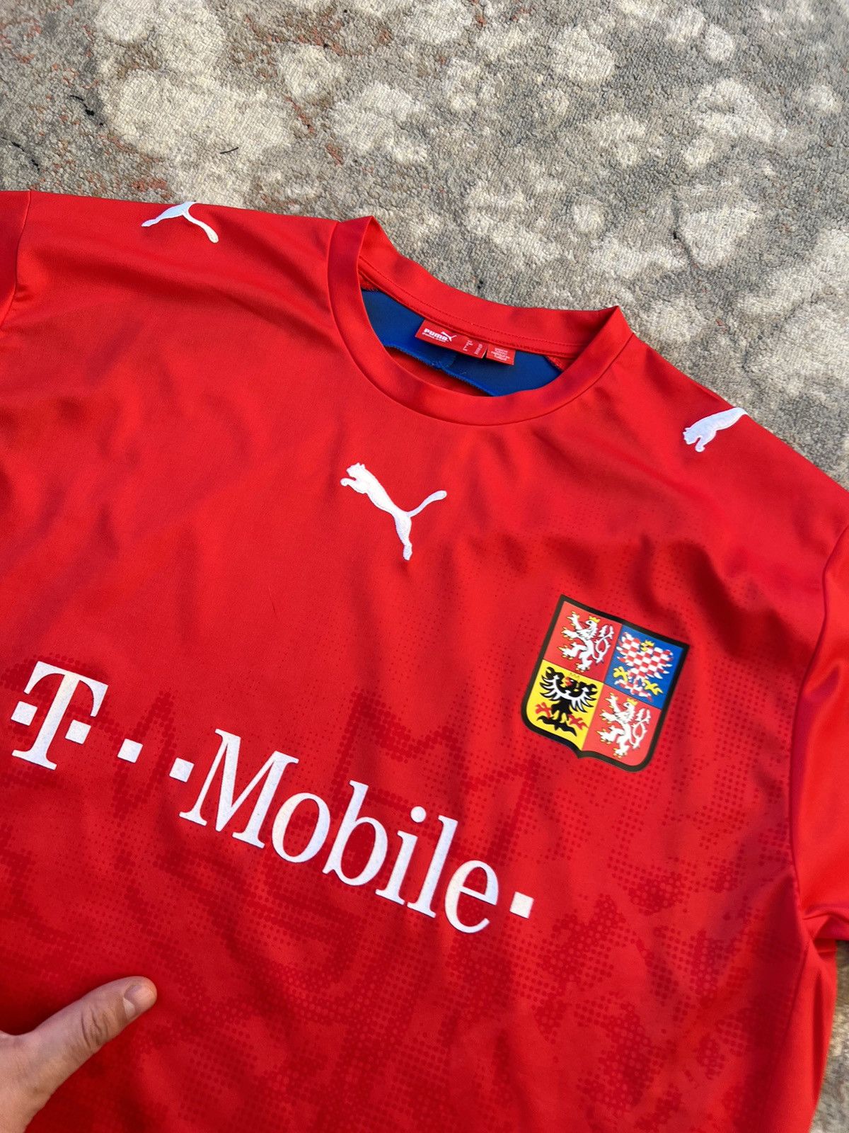 Puma Puma Czech Republic National Team Jersey Size US XL / EU 56 / 4 - 2 Thumbnail