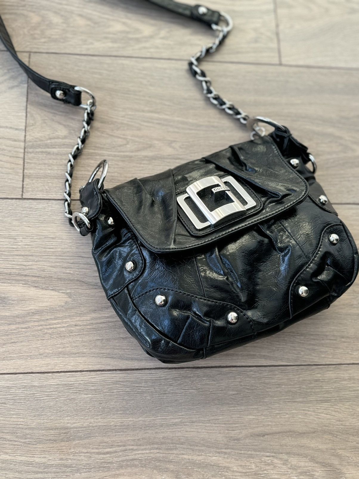 Guess Vintage Leather Guess Y2K Shoulder Bag Size ONE SIZE - 2 Thumbnail