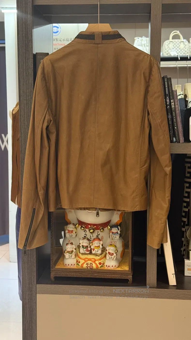 Brunello Cucinelli Brunello Cucinelli Leather Jacket Size M / US 6-8 / IT 42-44 - 2 Thumbnail