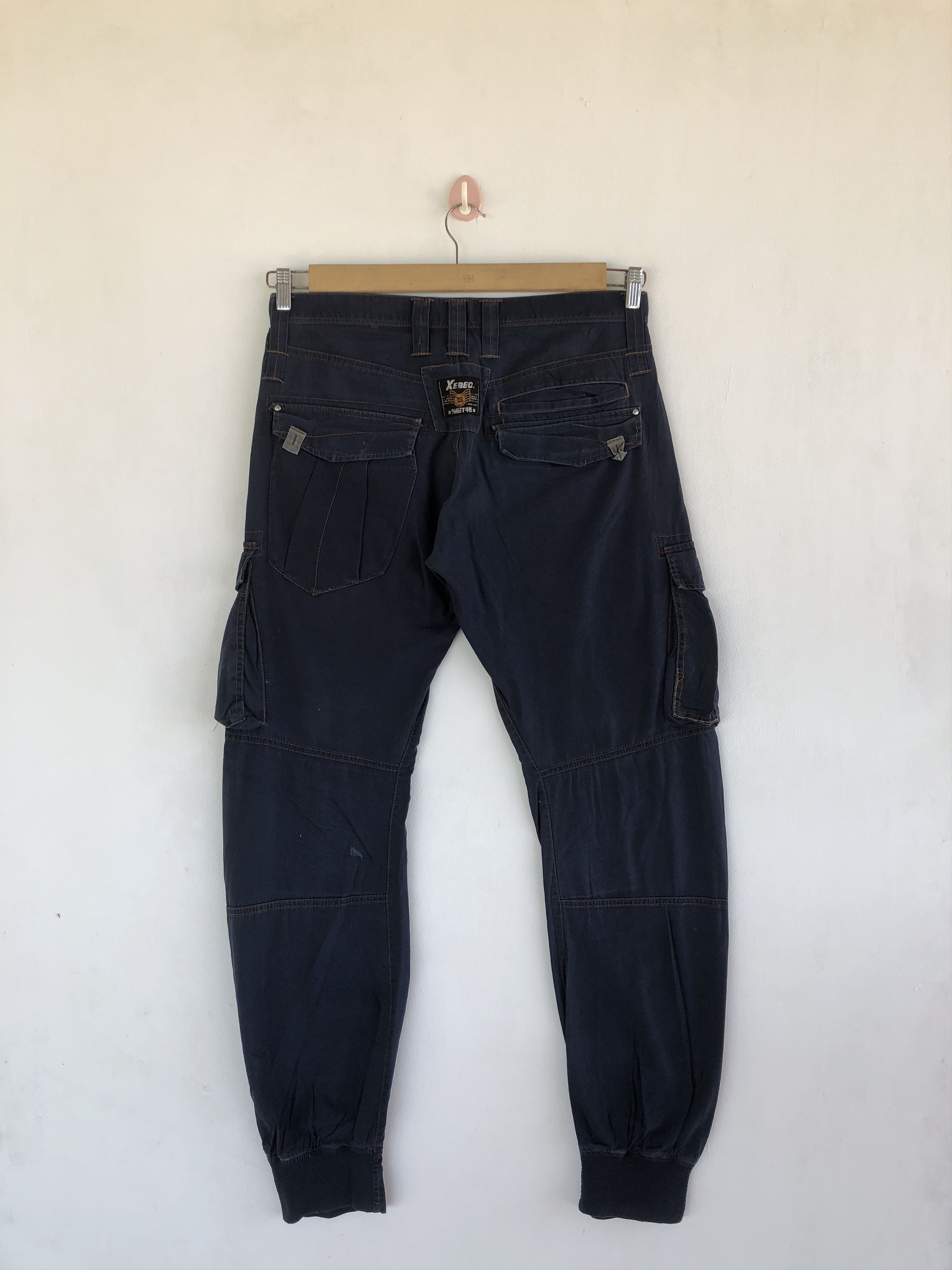 Japanese Brand Vintage Japanese Cargo Pants Multi Pocket Bondage Trousers Size US 34 / EU 50 - 2 Thumbnail