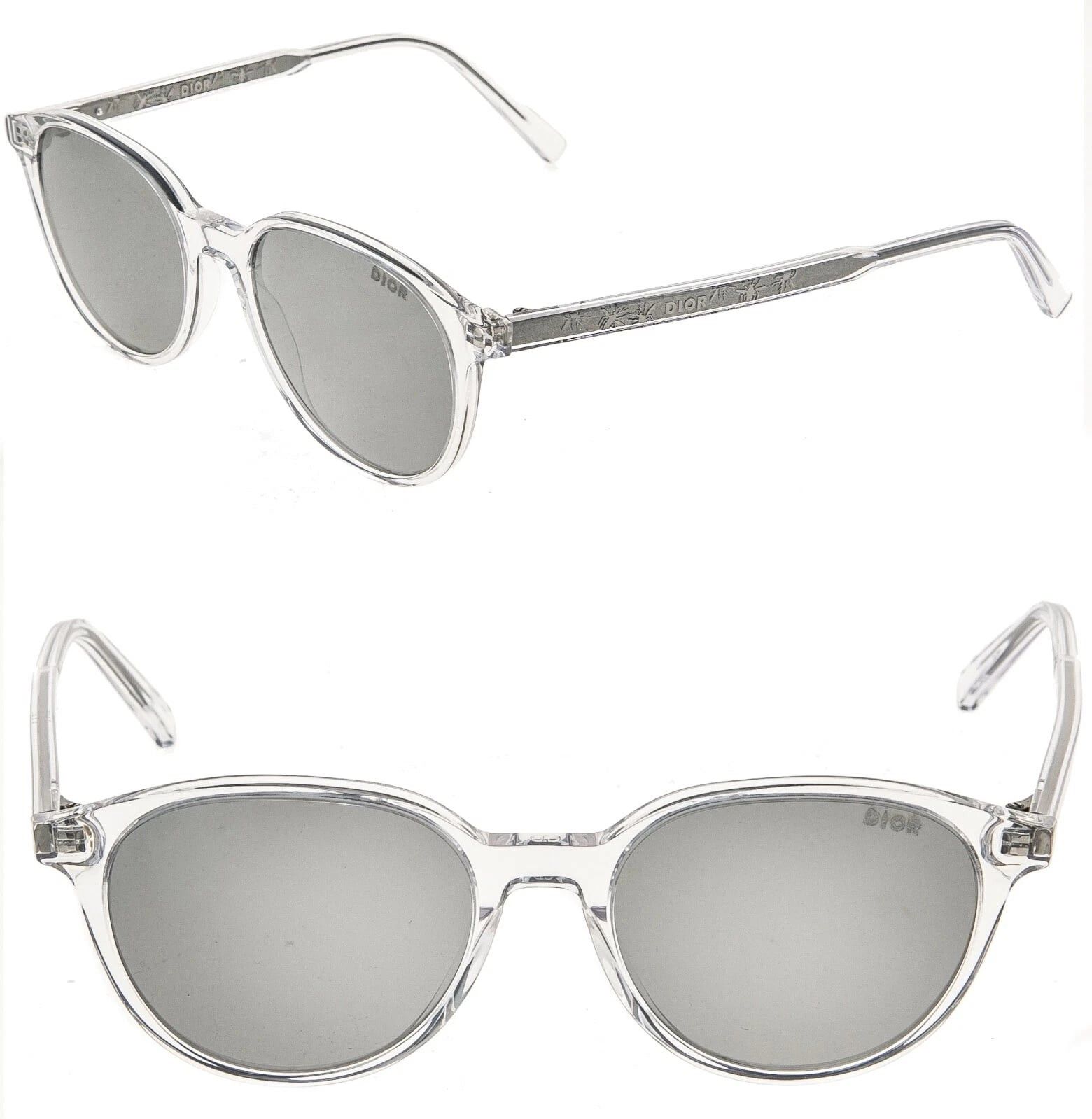 Christian Dior Monsieur CHRISTIAN DIOR IN R1I Silver Round Sunglass DM40105I INDIOR Size ONE SIZE - 1 Thumbnail