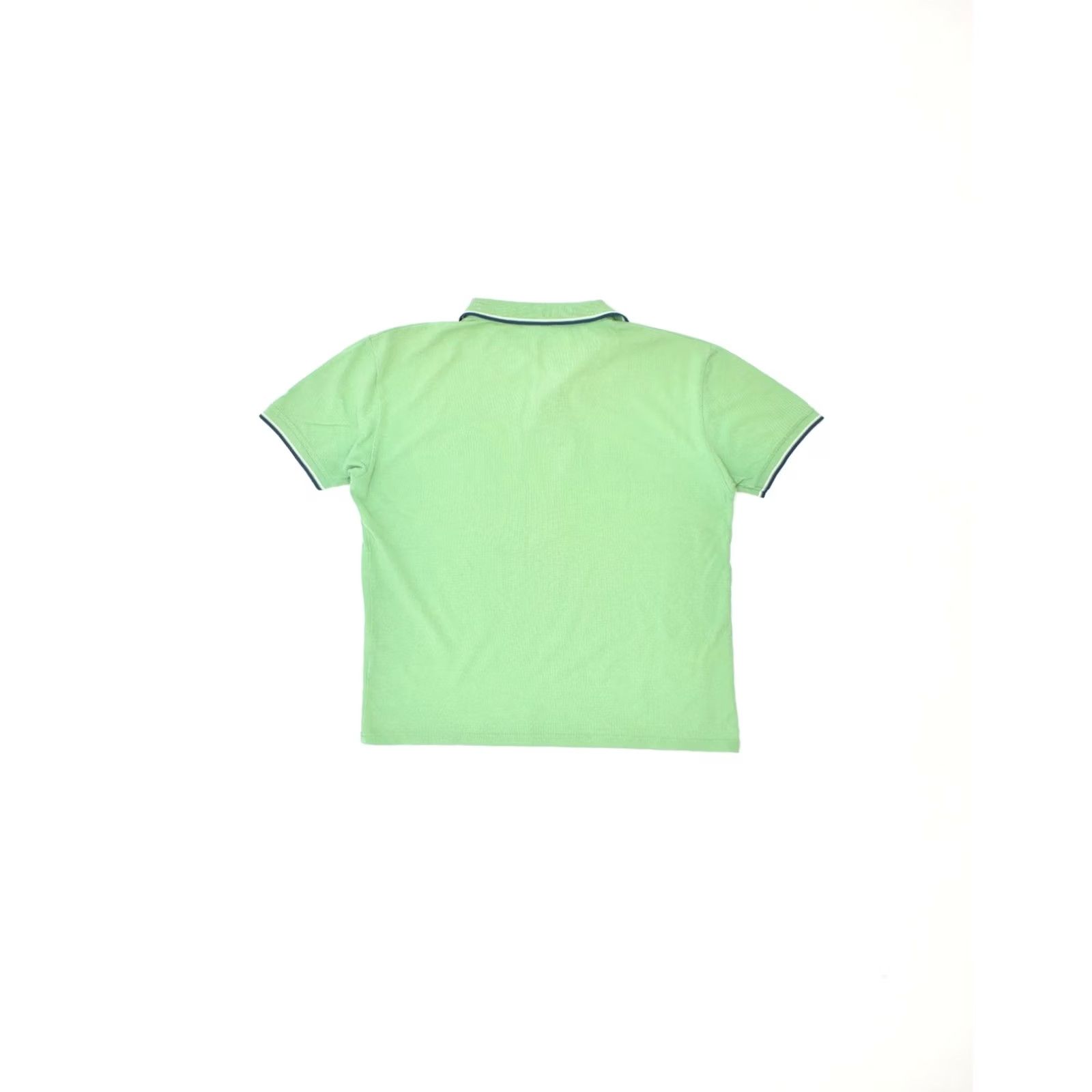 Asics ASICS Womens Polo Shirt UK 10 Small Green Cotton Size S / US 4 / IT 40 - 2 Thumbnail