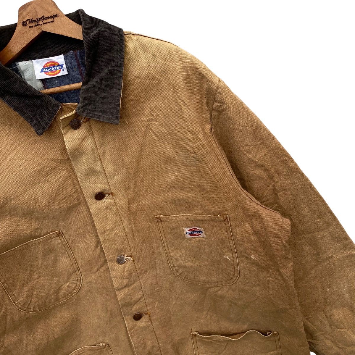 Dickies Vtg Dickies Workwear Oversized Detroit Chore Jacket Size US XXL / EU 58 / 5 - 4 Thumbnail